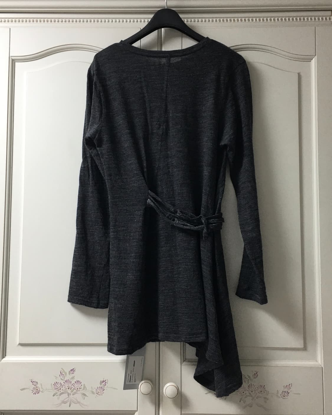 울리카상투스 Lining dress (charcoal) 상품이미지2