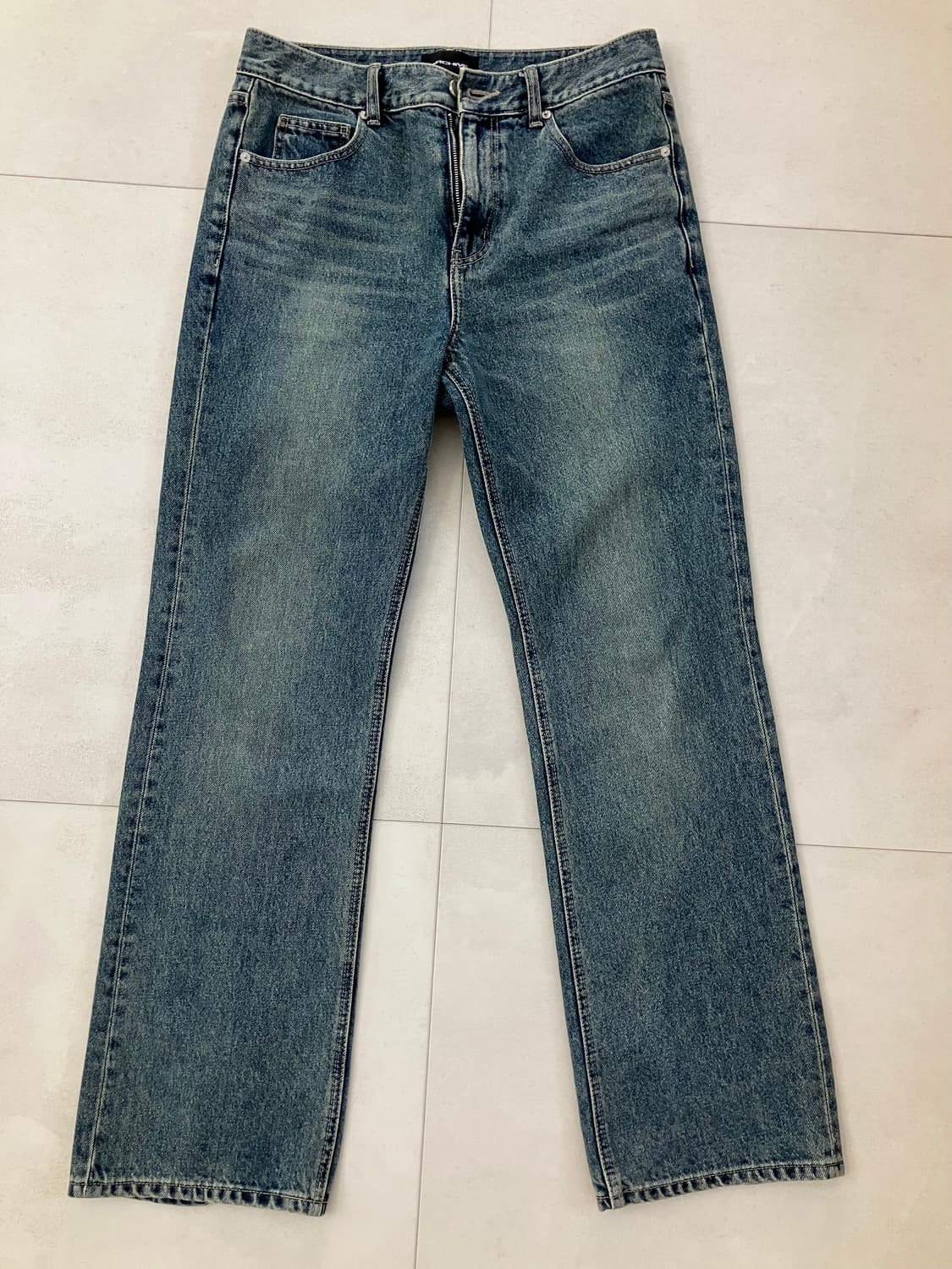 Semi flare wide 04 - Voyager blue 플레어진 상품이미지5