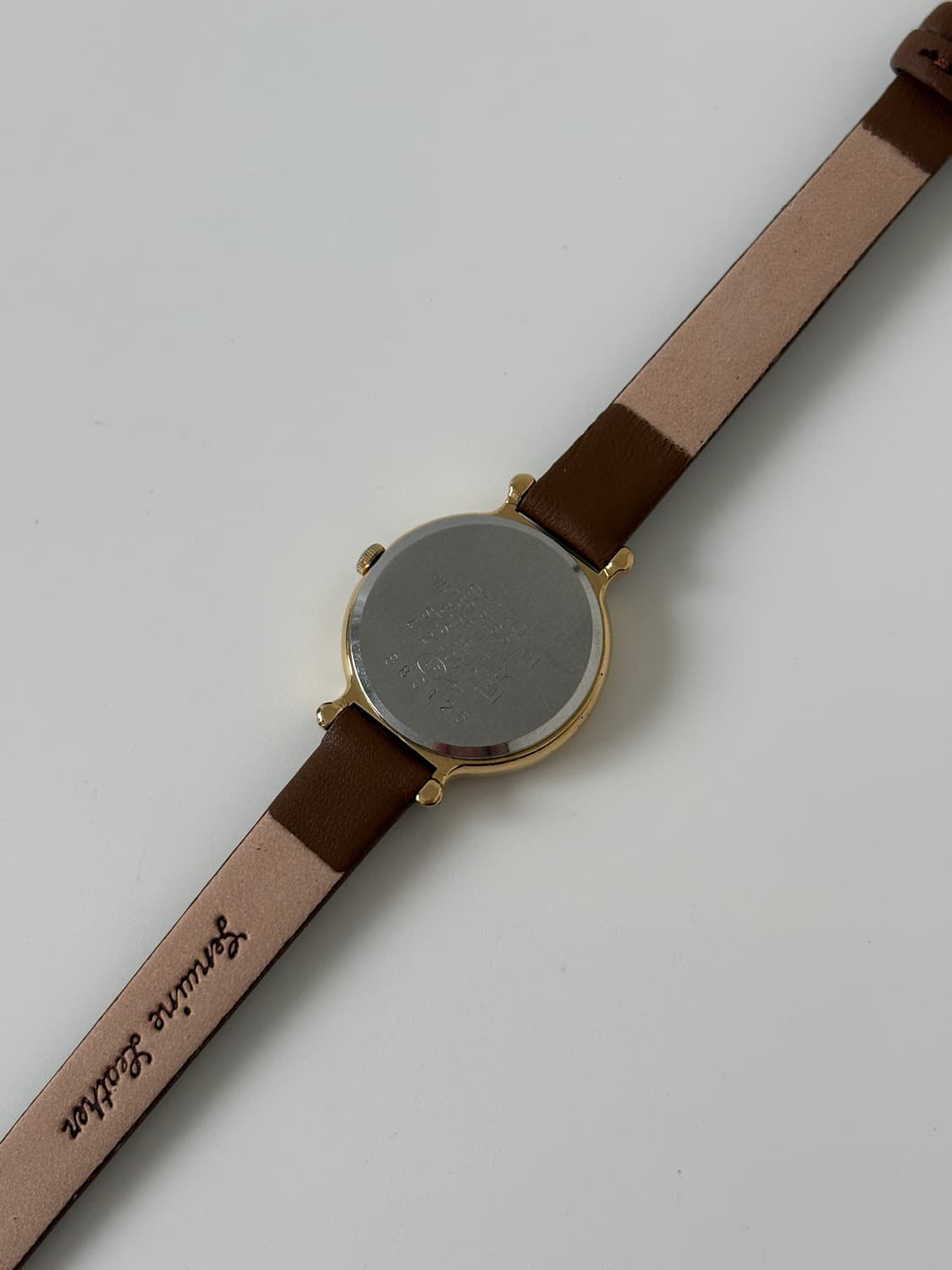 1990s Lespoir Gold Bezel Ladies Quartz 상품이미지7