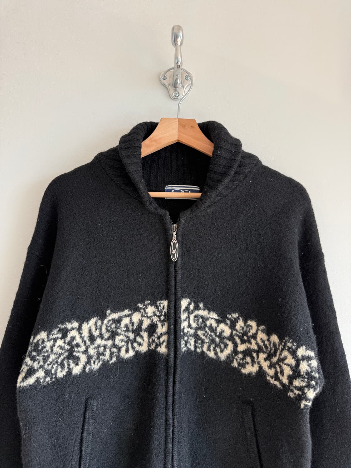 ap 울 니트 집업 스웨터 상품이미지2