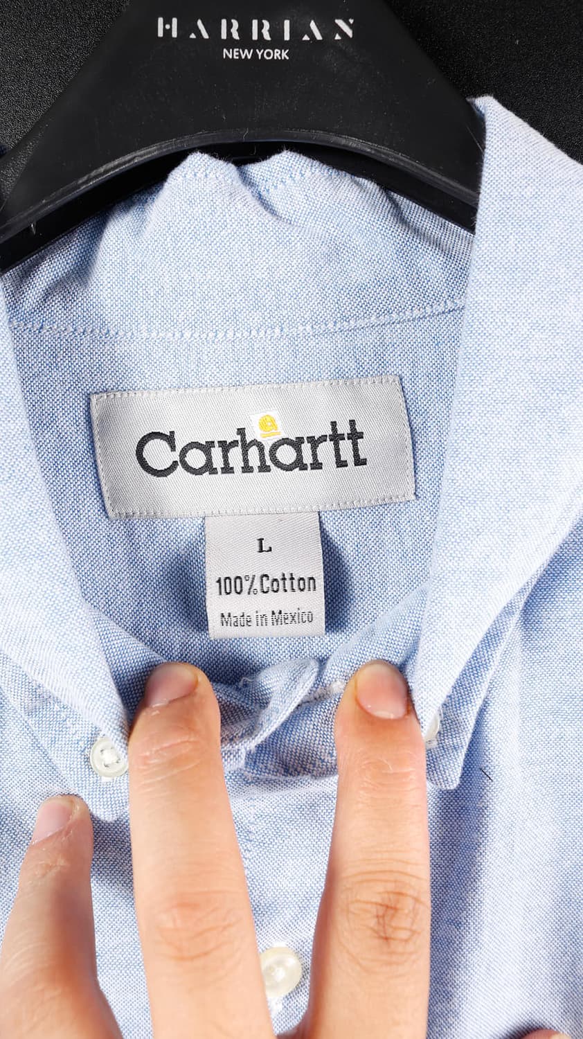 칼하트 원포켓 연청셔츠 상품이미지6