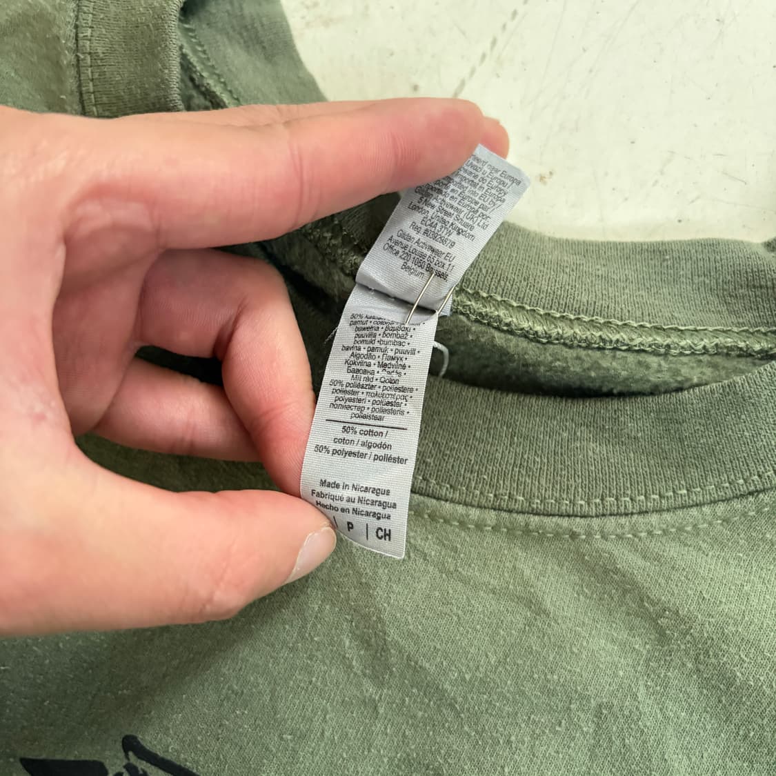 USMC 길단 빈티지 스웻셔츠 S 상품이미지6