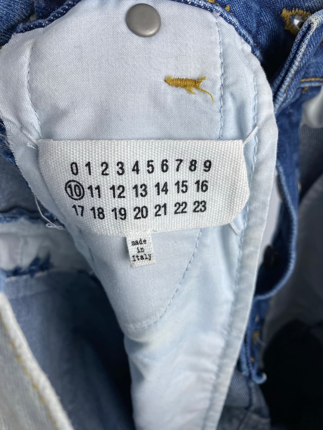 unbalance docking denim jean  상품이미지9