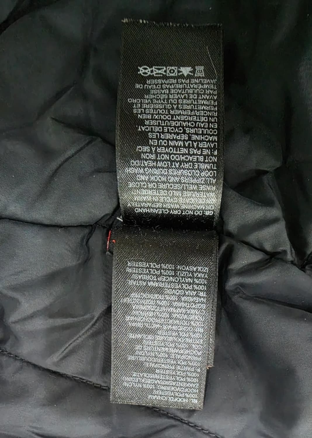 노스페이스 눕시 패딩 바람막이 S 블랙 상품이미지6