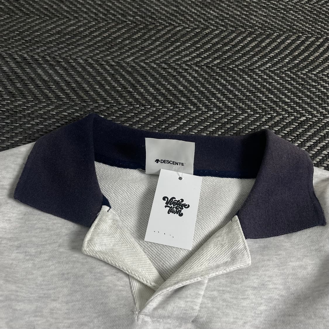 데상트 NCAA 올드스쿨 빈티지 컬리지 럭비 스웻 셔츠 o 3429 상품이미지5