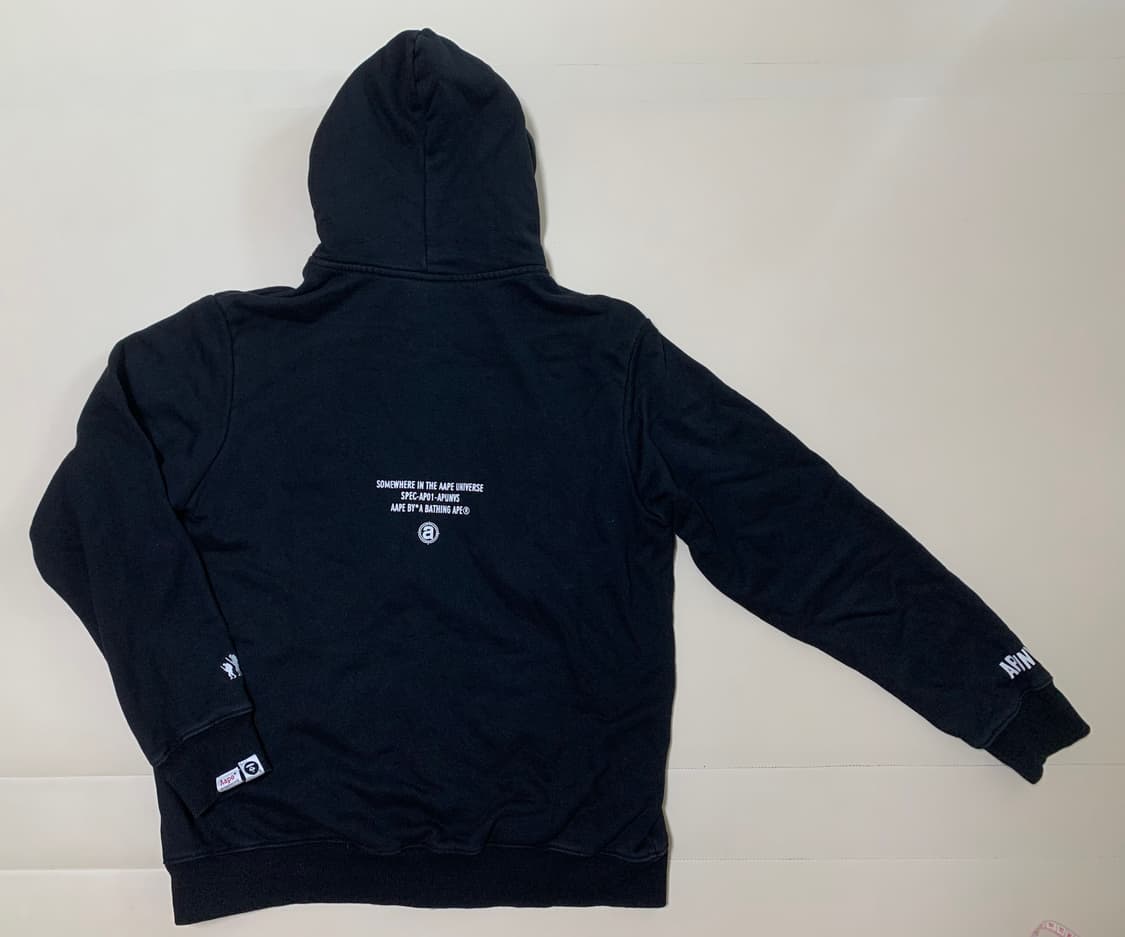 Aape by A Bathing Ape UNVS 문페이스 후드집업 상품이미지2