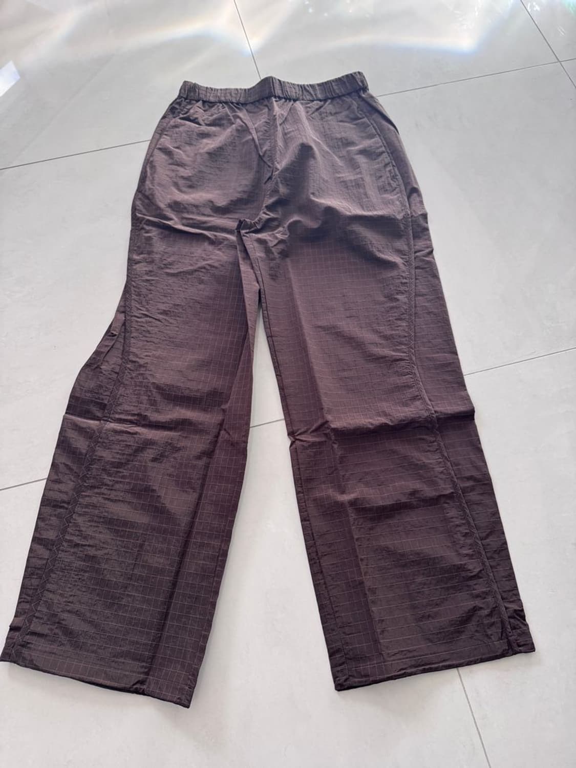 NYLON WIDE SLACKS 나일론 와이드 팬츠 상품이미지1