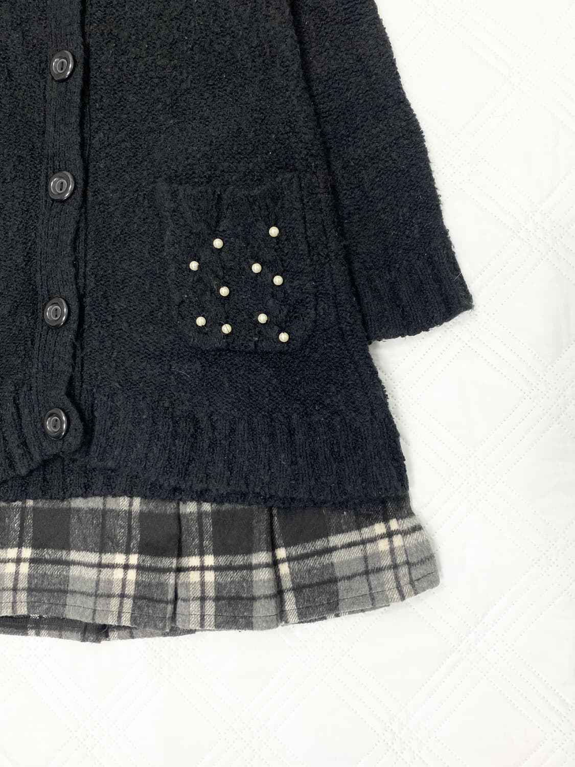 ꒰ঌ 엑시즈팜 울프죠 폭닥 가디건 세트 ໒꒱ 상품이미지4