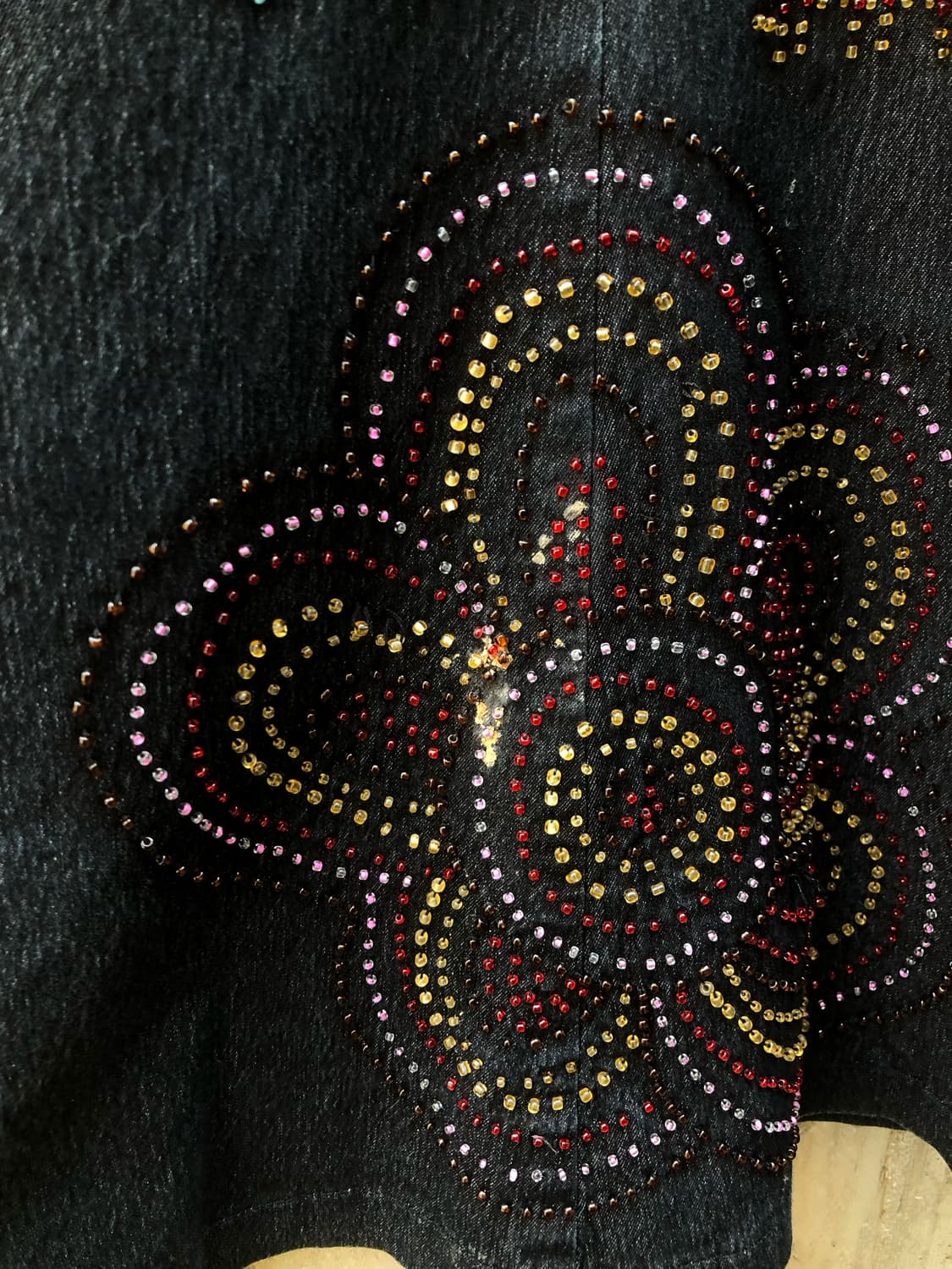 beads denim skirt 상품이미지9