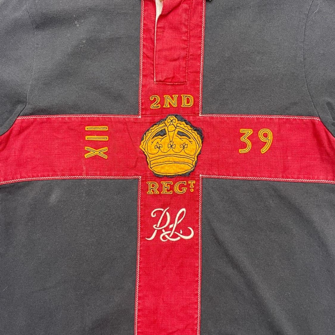 POLO RALPH LAUREN 헤비코튼 럭비 티셔츠 S 상품이미지2