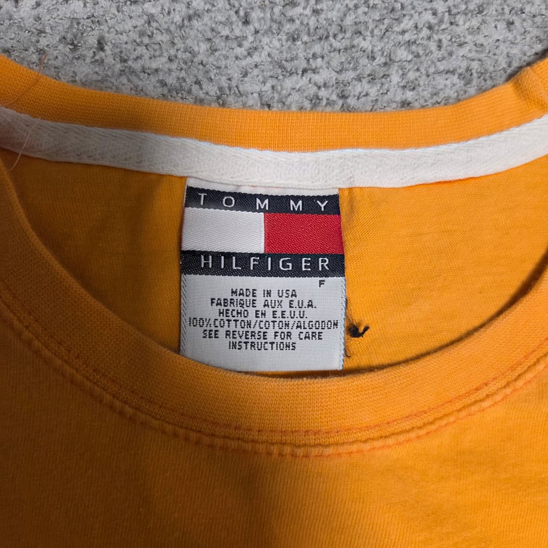 미국제 90s Tommy Hilfiger 반팔 티셔츠 L(100) 상품이미지4