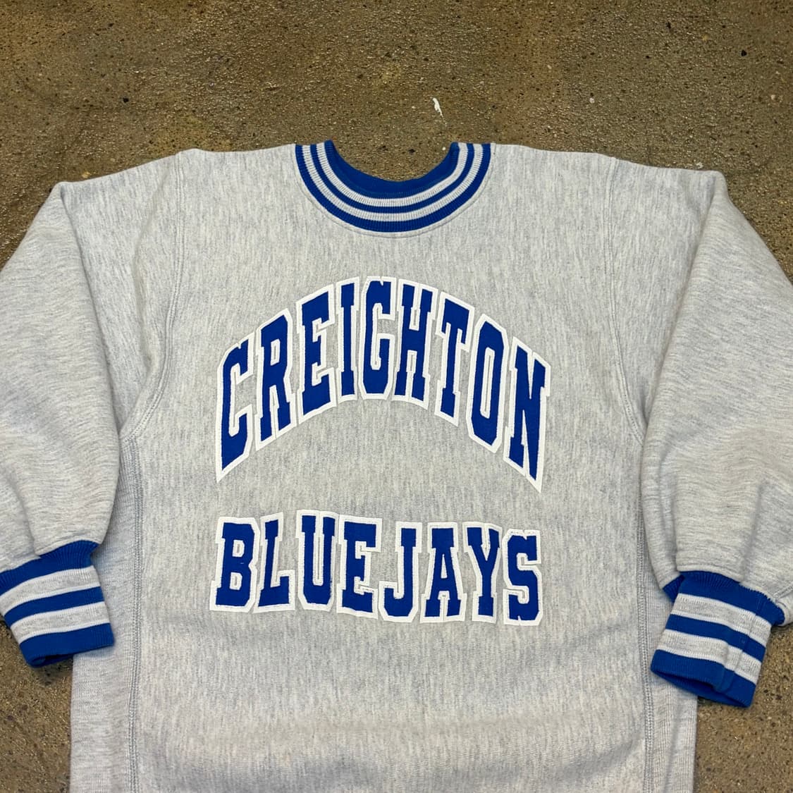 80s Made in USA 미국 빈티지 리버스위브 블루제이스 맨투맨 상품이미지3