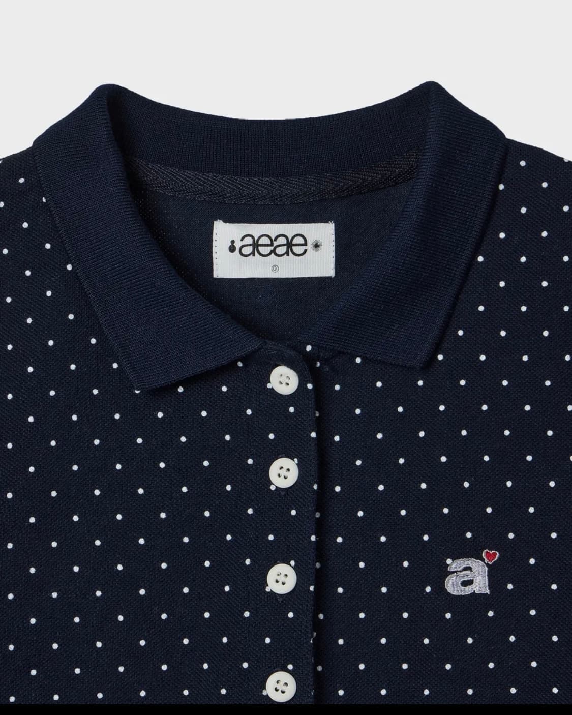 에이이에이 DOT PK T-SHIRTS [NAVY] 상품이미지3
