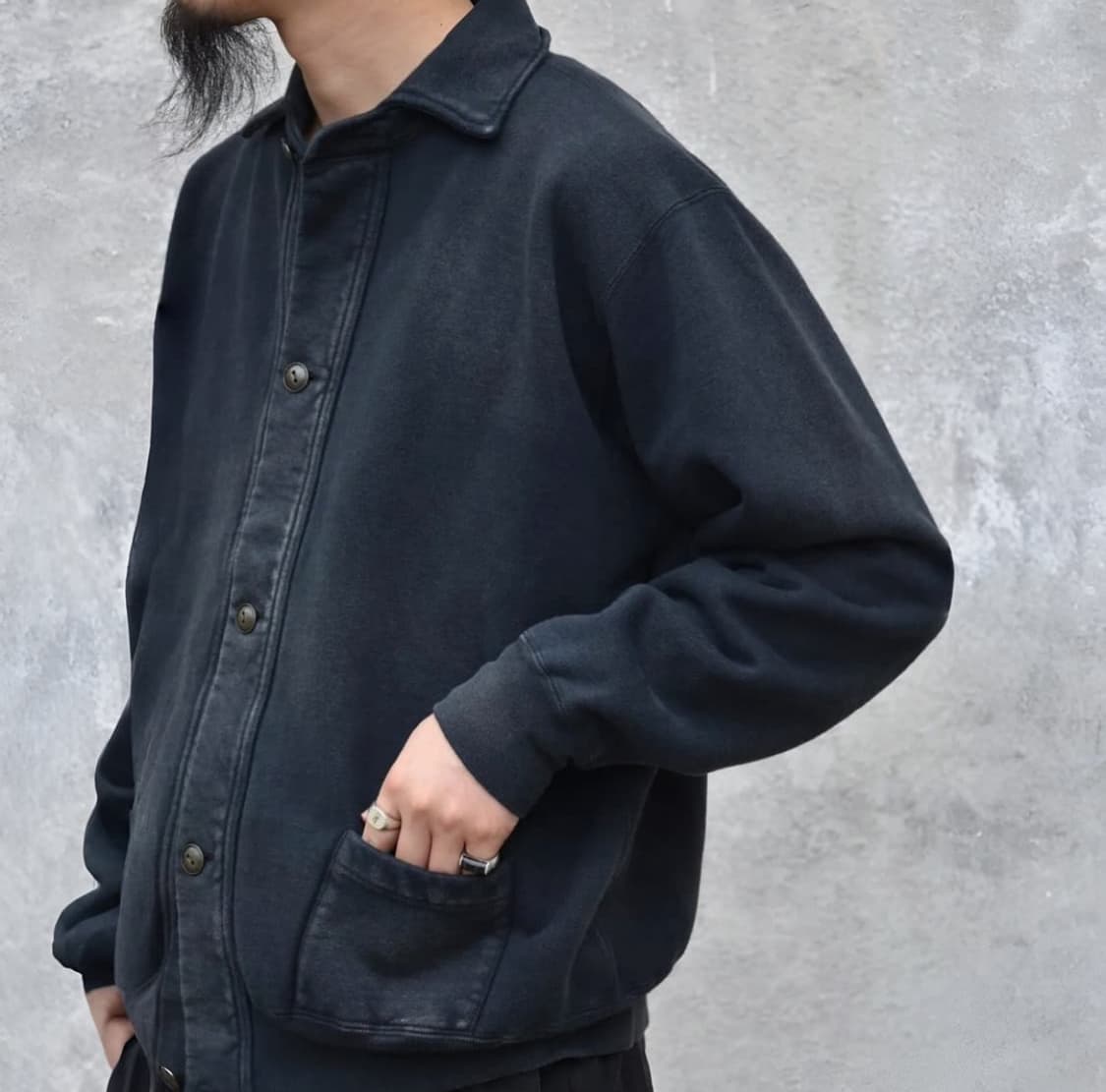 아프레쎄 25AW 빈티지 스웻 가디건 A.PRESSE 상품이미지2