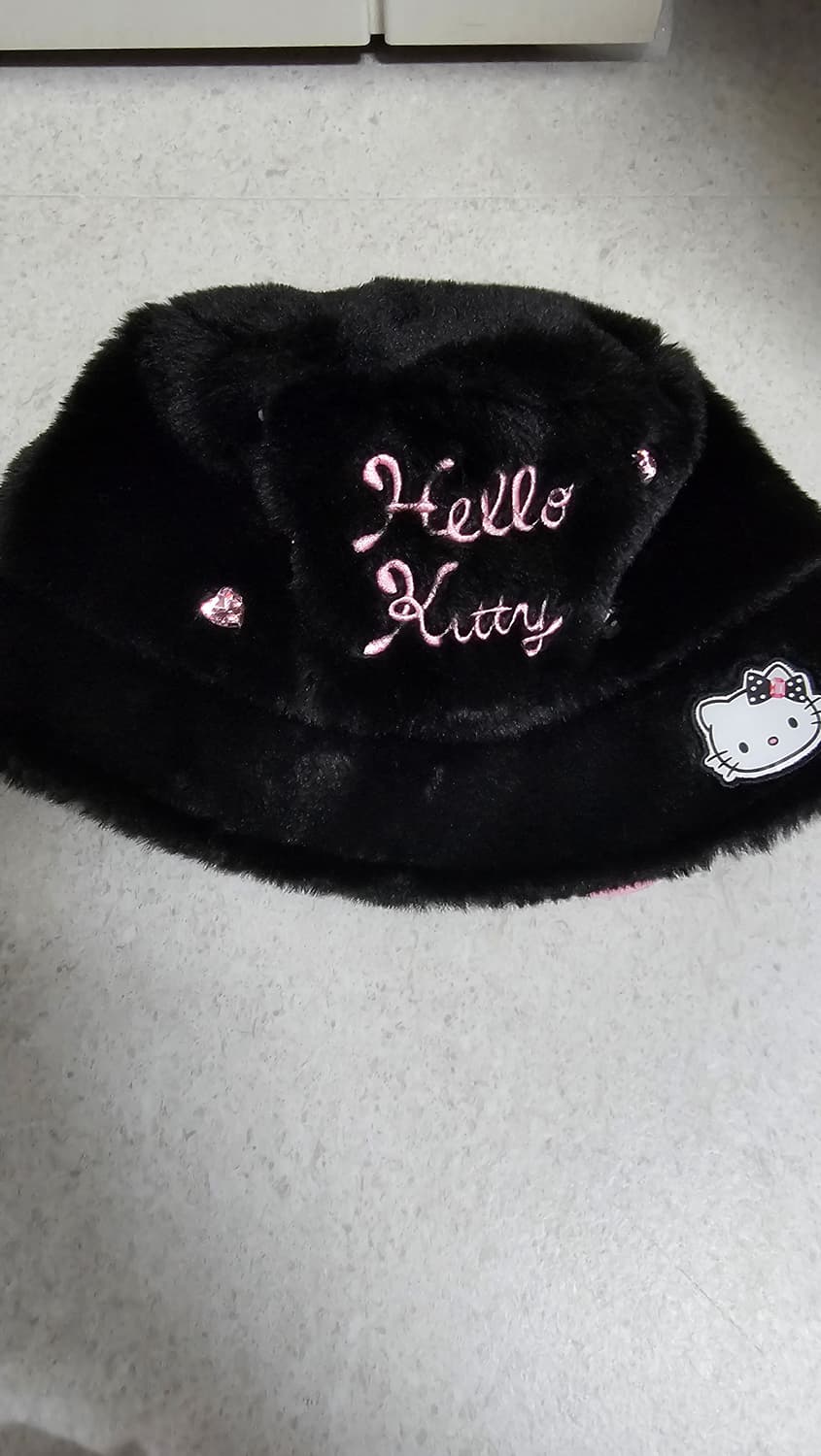 미니소 헬로키티 모자 블랙 상품이미지2