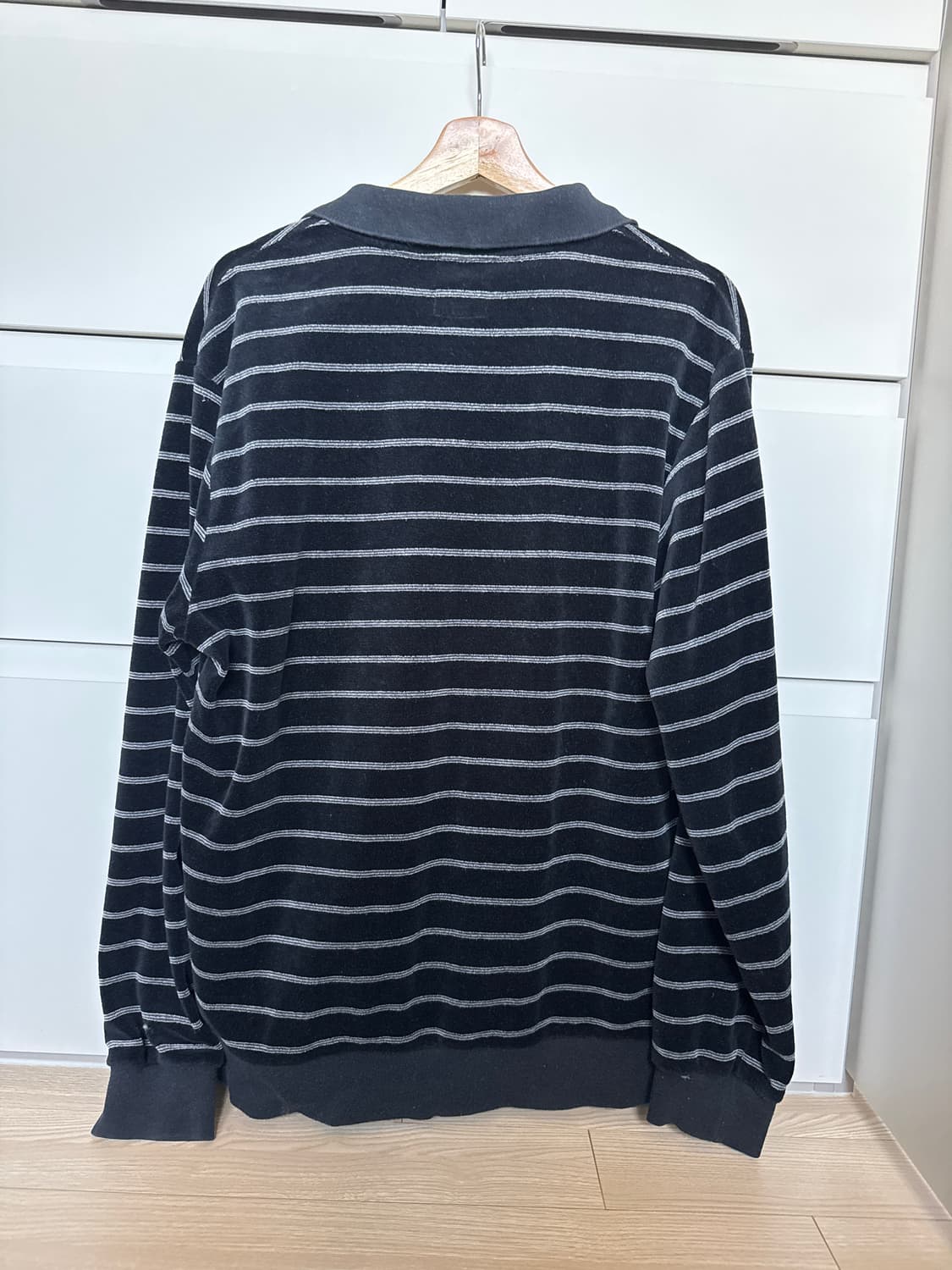 슈프림 스트라이프 벨뱃 카라티 상품이미지4