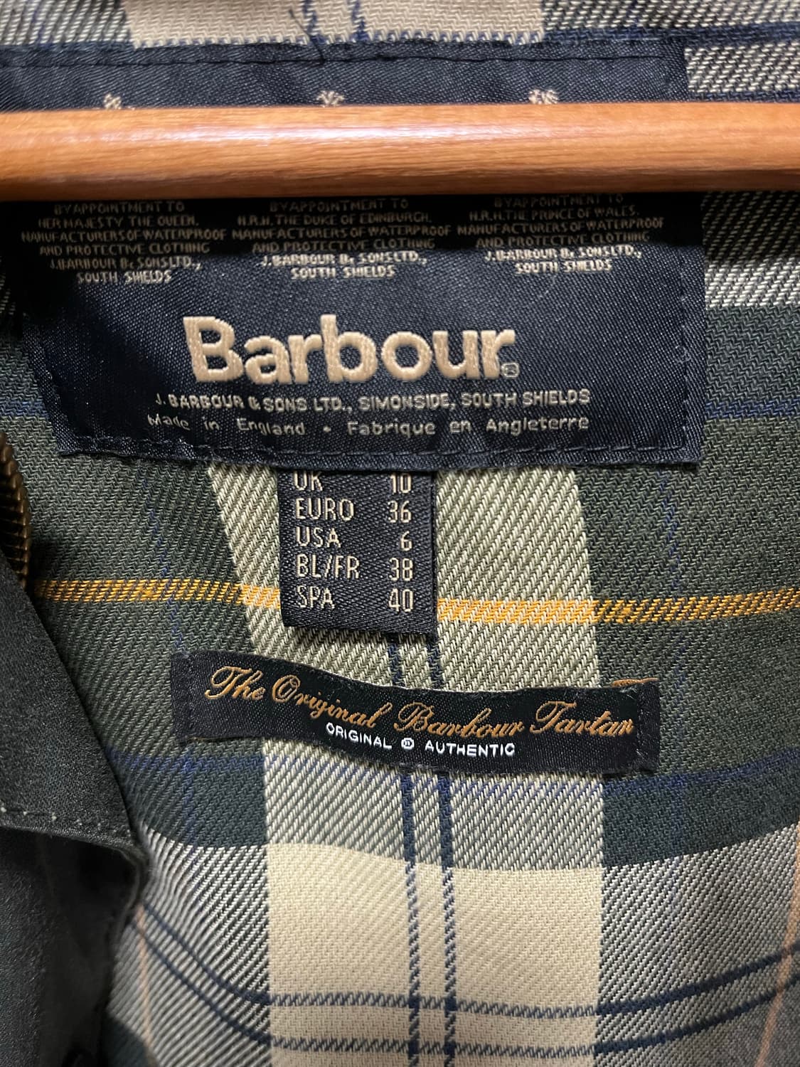 바버 비드넬 세이지 uk10 상품이미지3