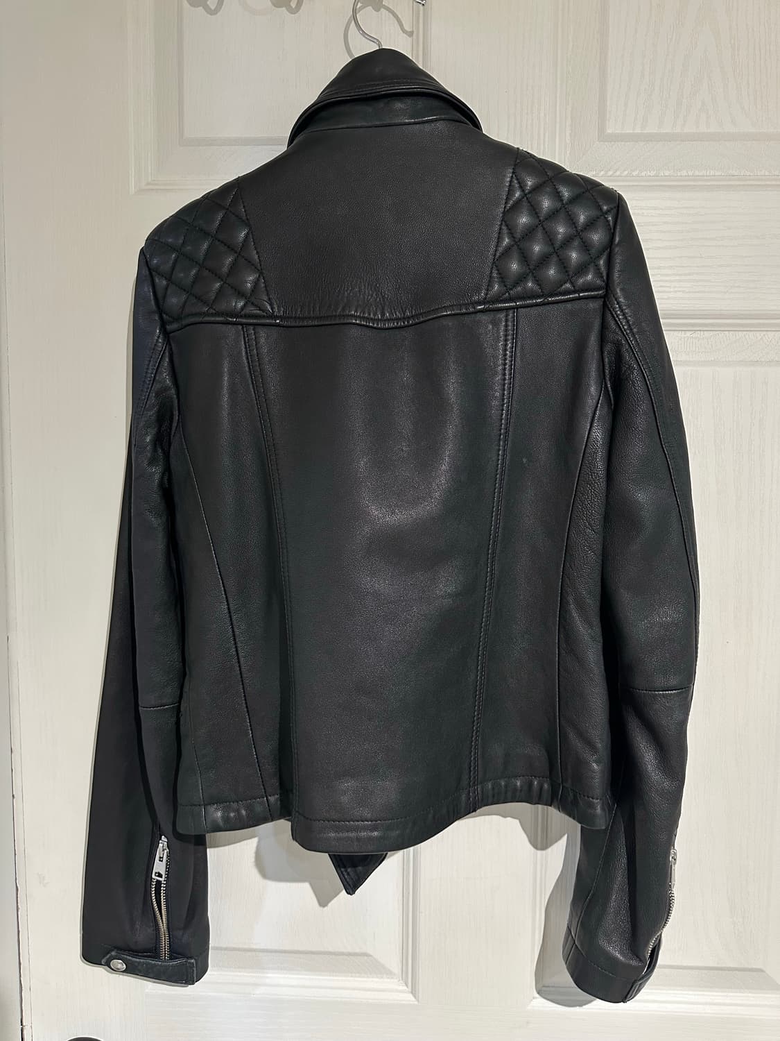 올세인츠 캐치 바이커 레더 자켓 상품이미지3