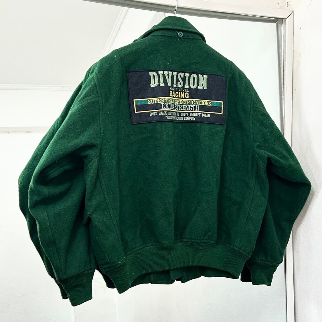 Power Crush 레이싱 울 바시티 자켓 상품이미지5