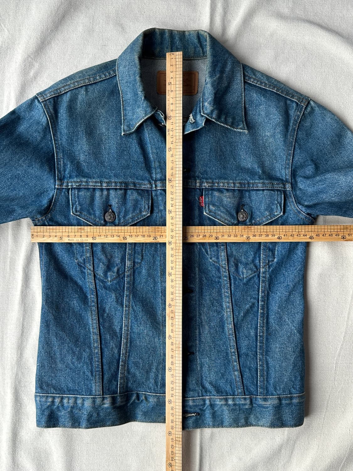 리바이스 80s 70505 3세대 트러커 데님자켓 36 USA 상품이미지9