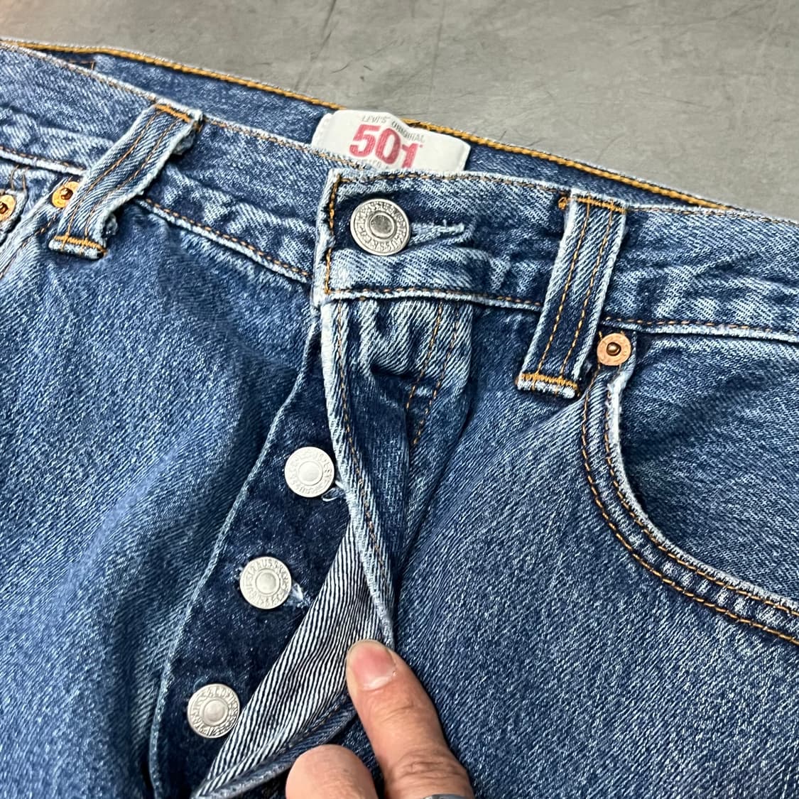  리바이스 501 데님 팬츠 y15221 상품이미지4