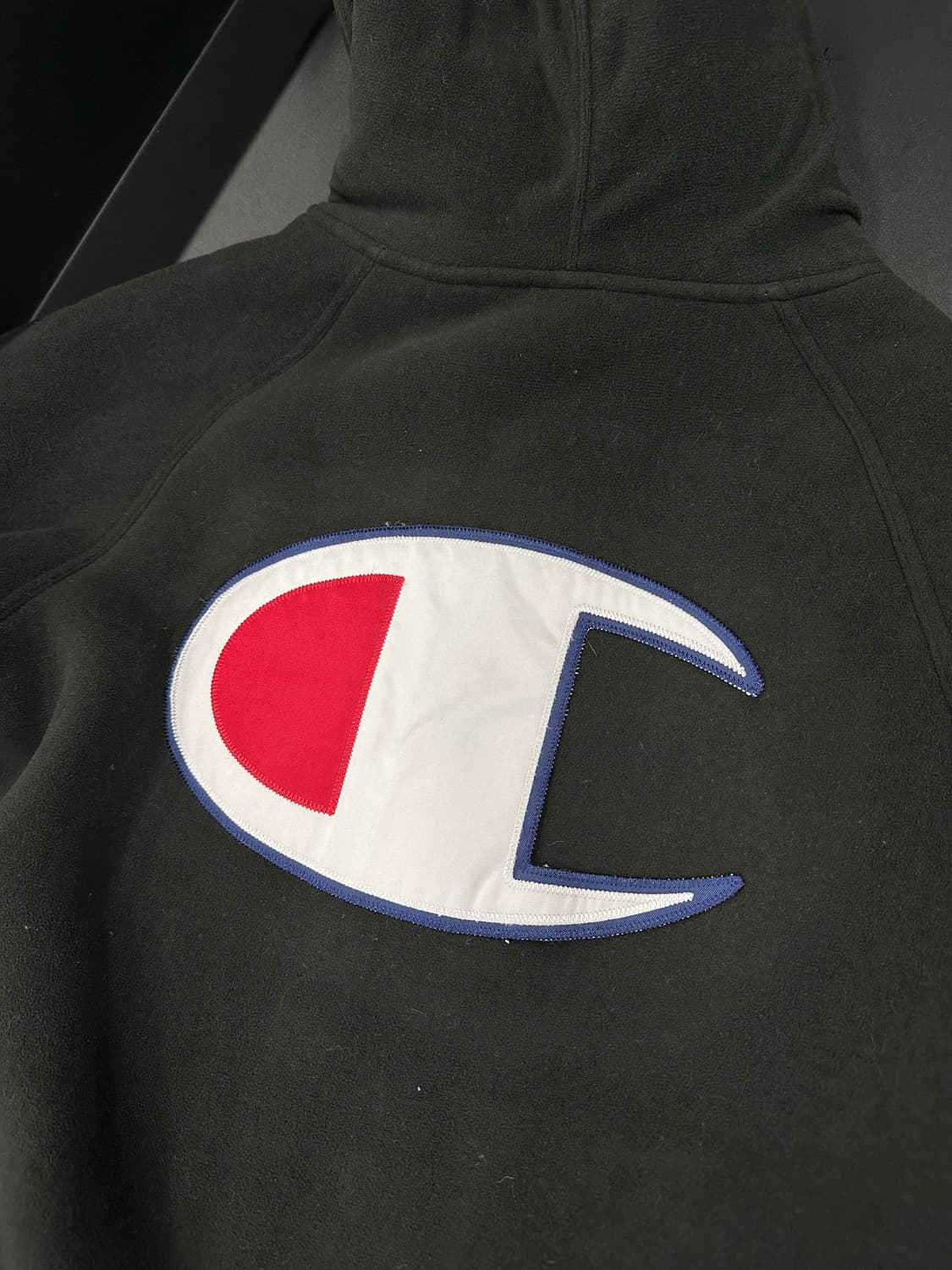 슈프림&챔피온 후드 플리스 집업 상품이미지6