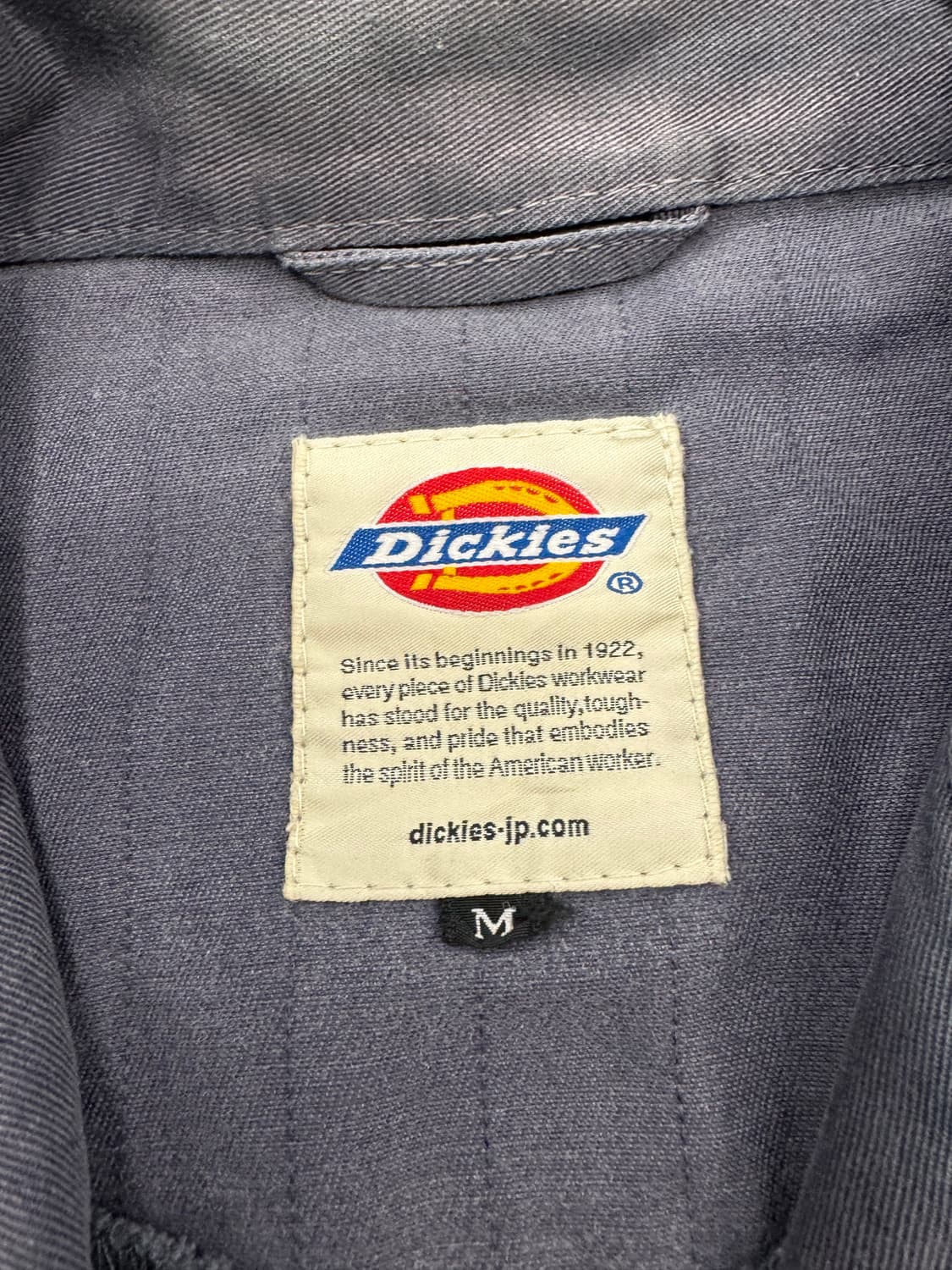 M)디키즈 빈티지 워싱 그레이 워크자켓 상품이미지4