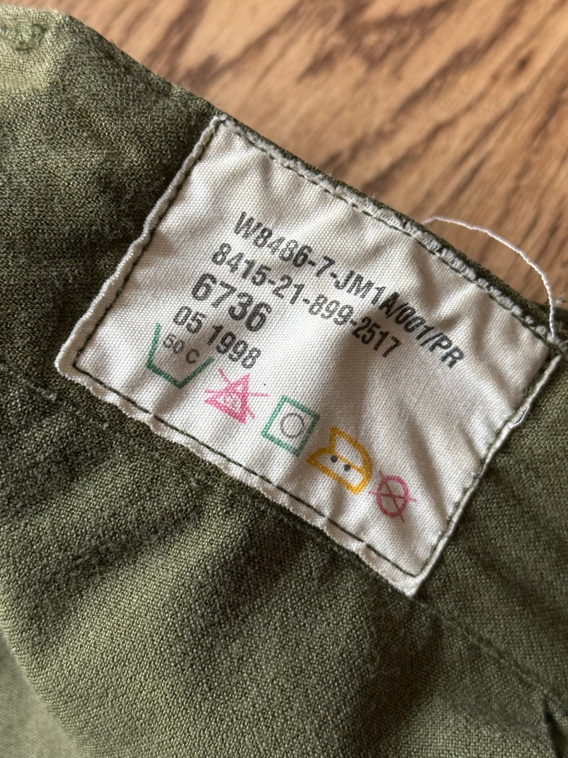 [34]90's 오리지널 캐나다군 필드 카고 팬츠 상품이미지8