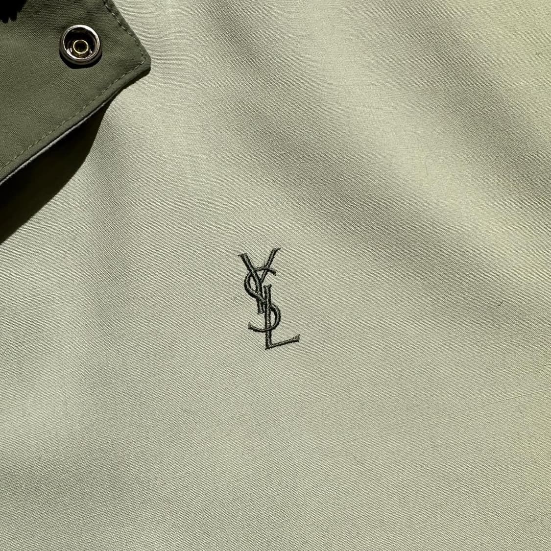 입생로랑 자수로고 폴리쉘 자켓 상품이미지3