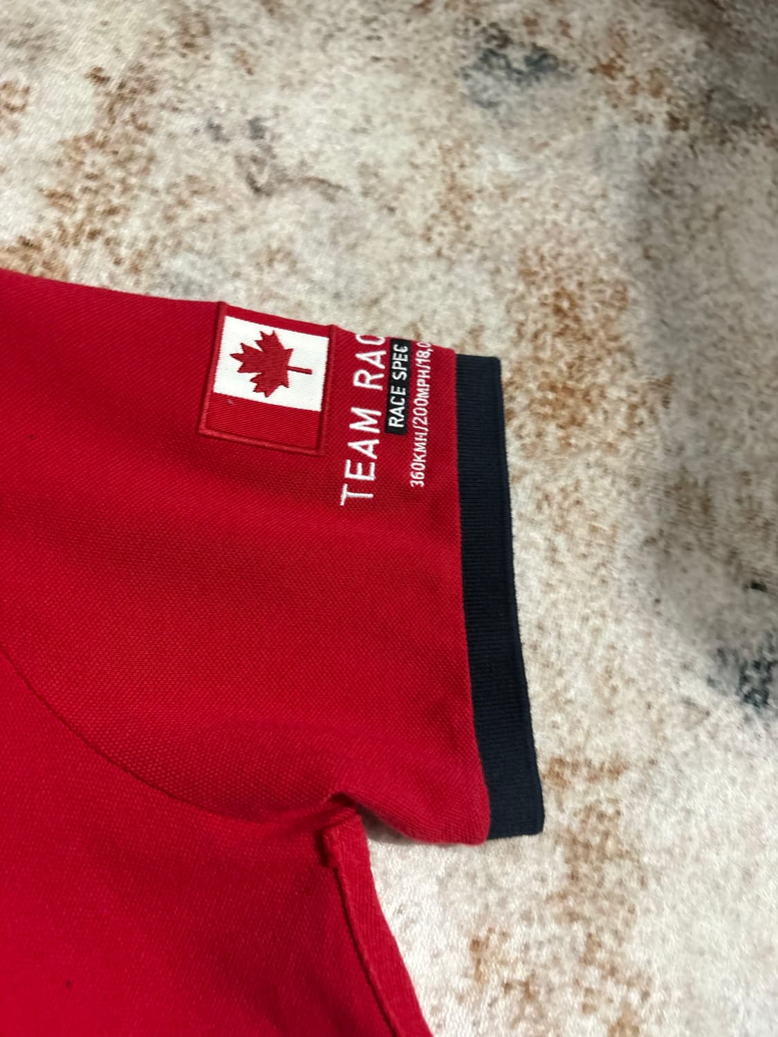 폴로 랄프로렌 빅포니 레이싱 캐나다팀 카라 반팔티셔츠 상품이미지6