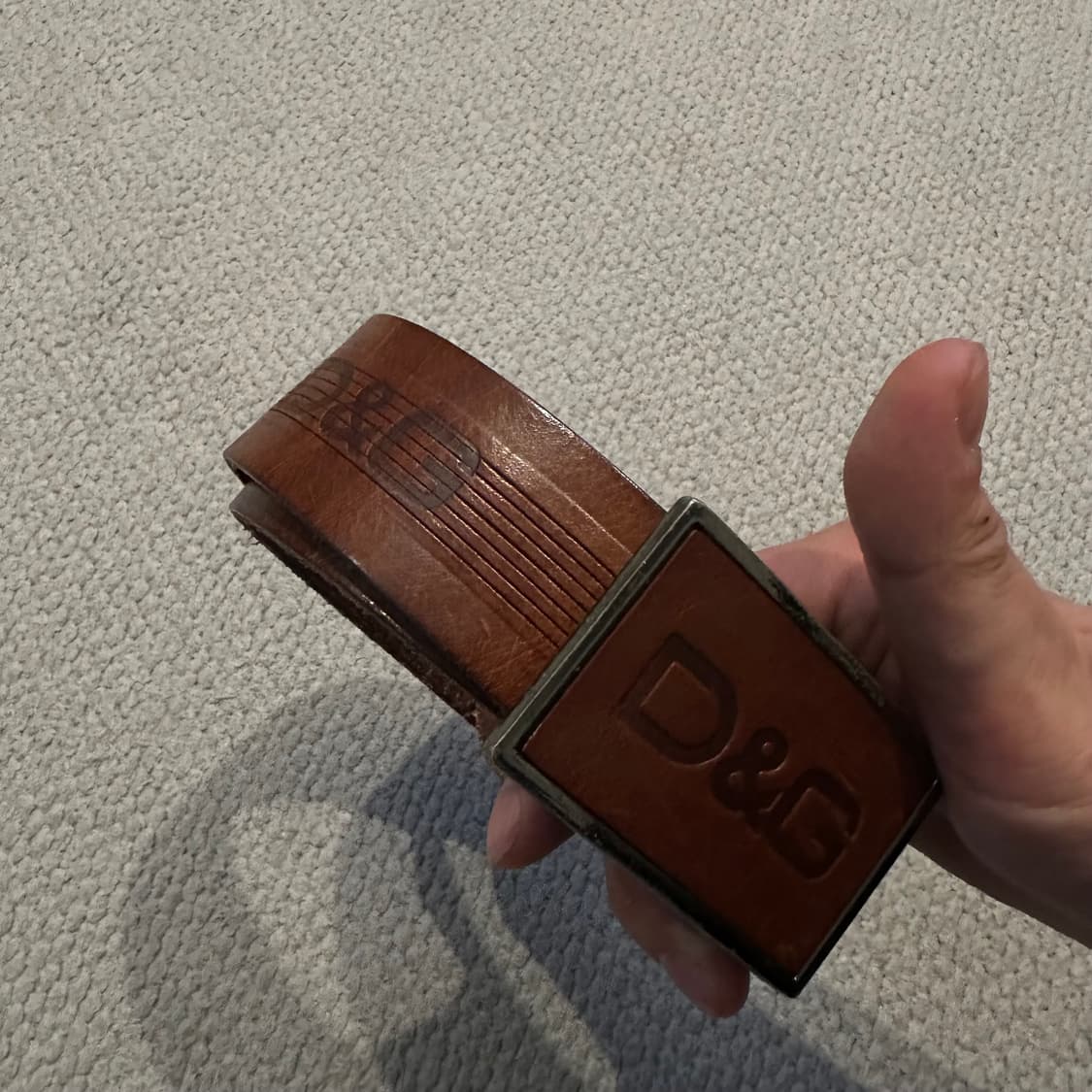 빈티지 돌체앤 가바나 벨트 상품이미지6