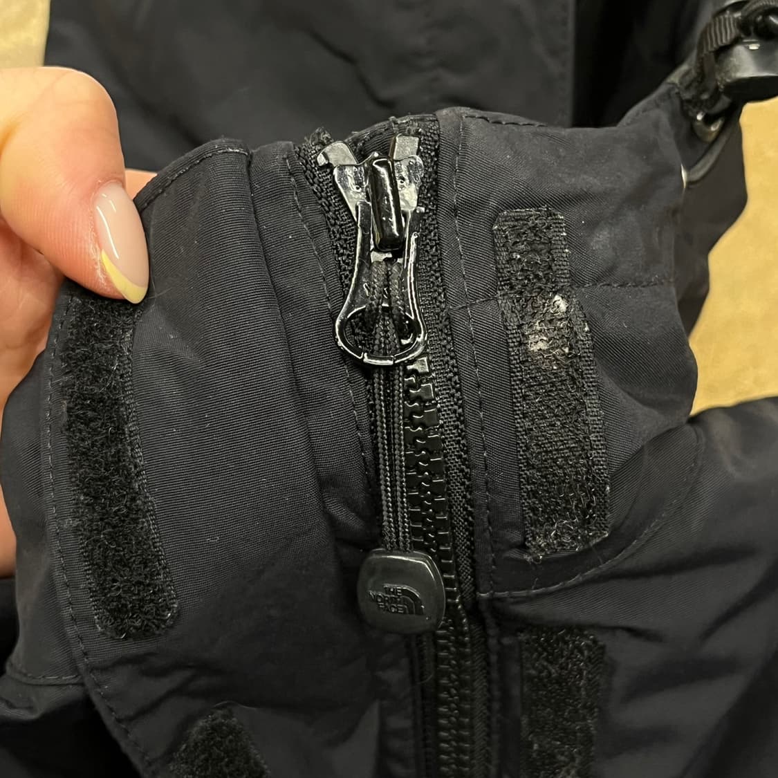 [정품/XL] 노스페이스 블랙 바람막이 자켓 600 b14 상품이미지7