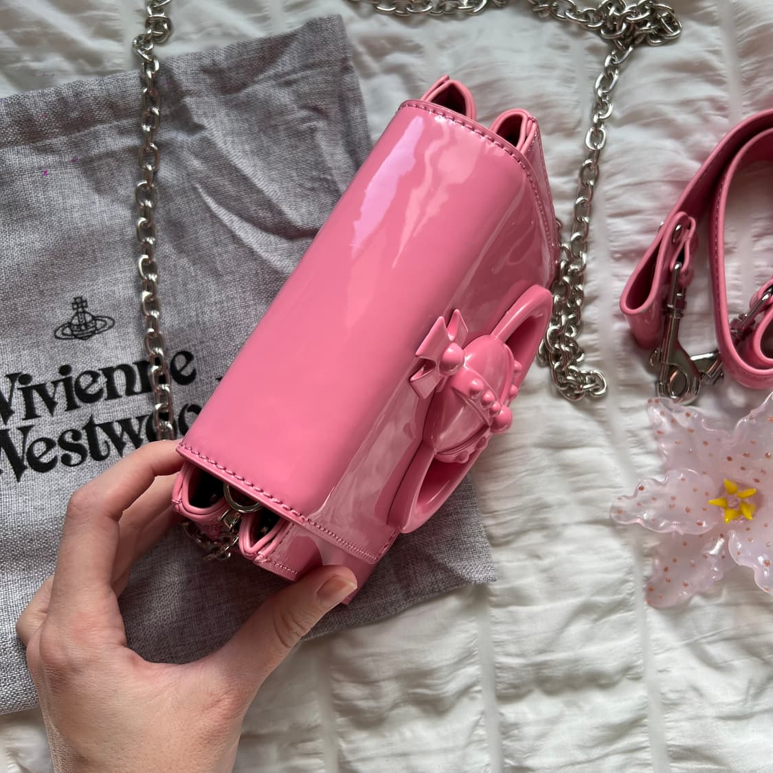 비비안웨스트우드 헤이즐 스몰 핸드백 상품이미지4