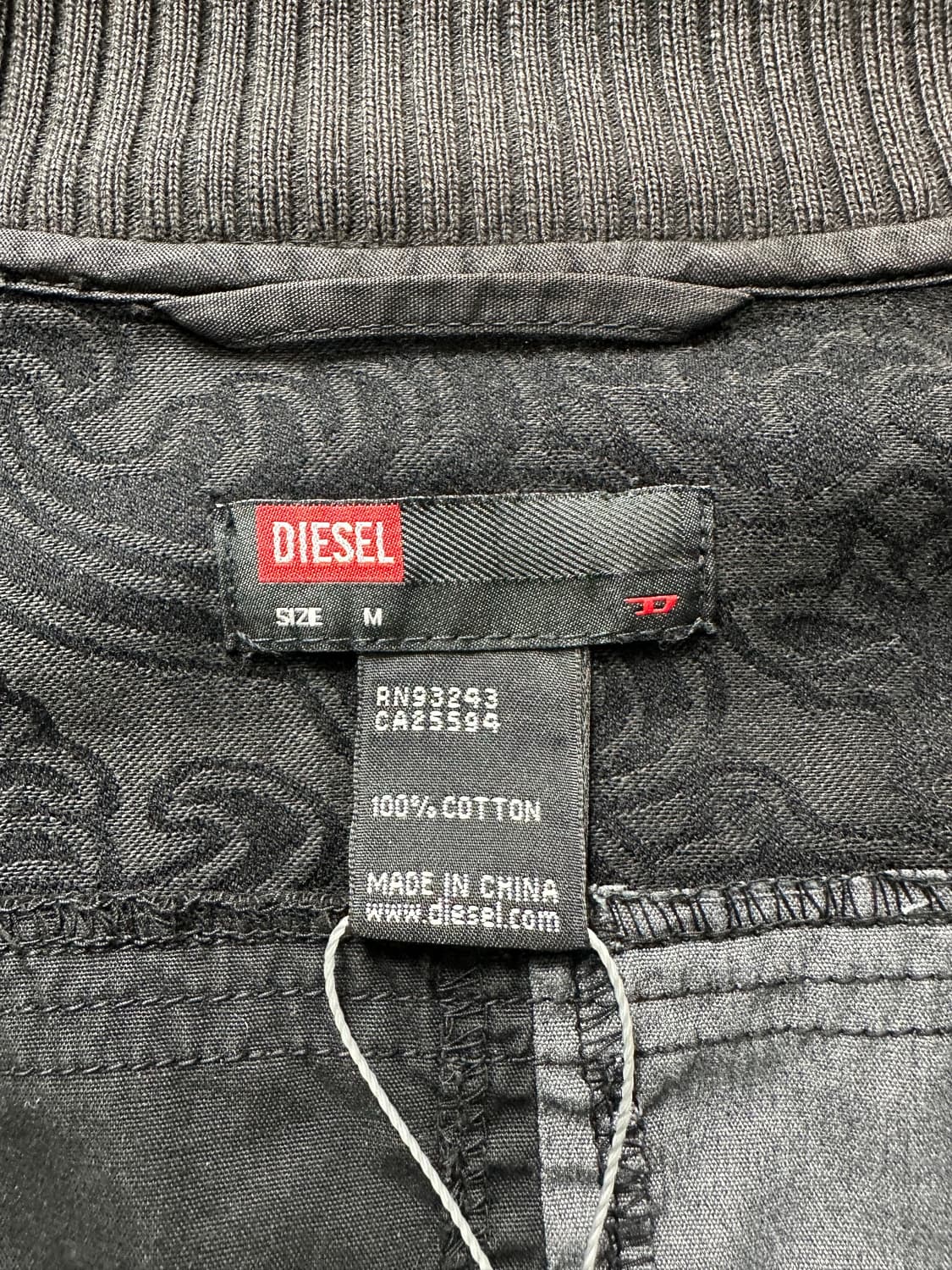DIESEL 자카드 믹스 크롭 자켓 상품이미지8