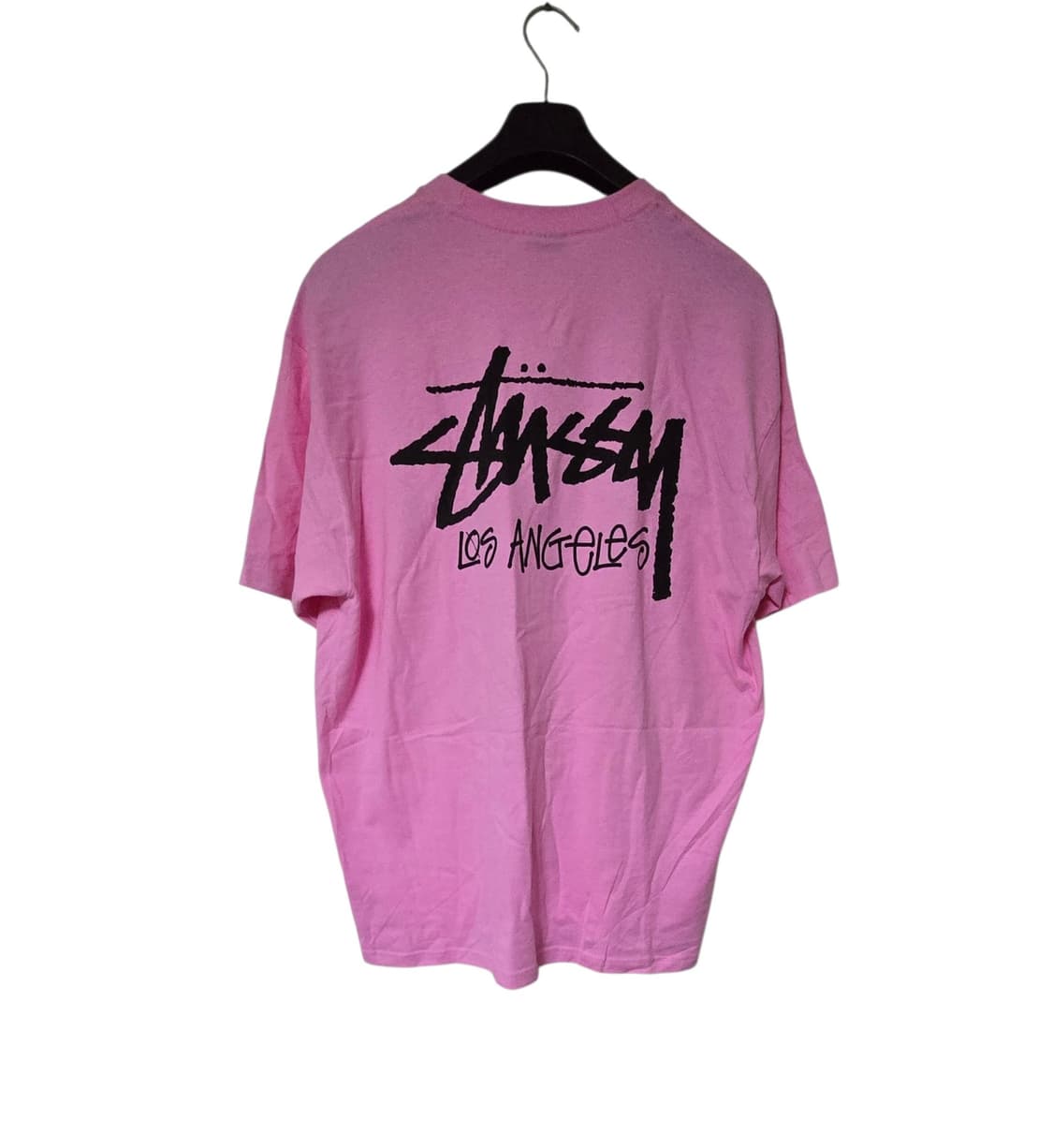 스투시 스톡 L.A 티셔츠 핑크 상품이미지2