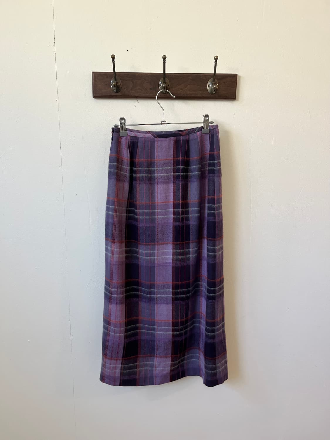 Aylesbury 체크 랩스커트 상품이미지4