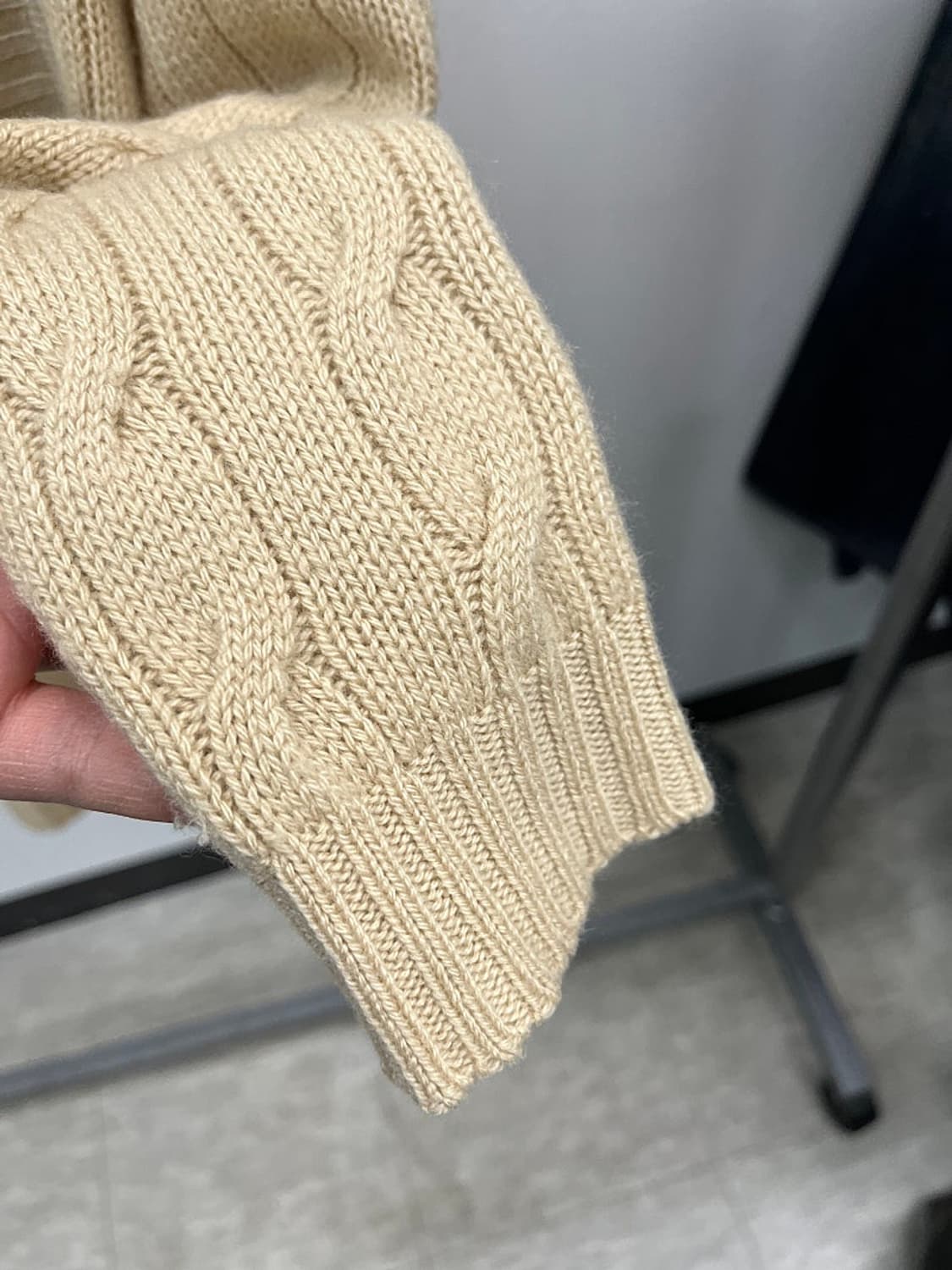 여) 랄프로렌 이태리 캐시미어100% 가디건  상품이미지5