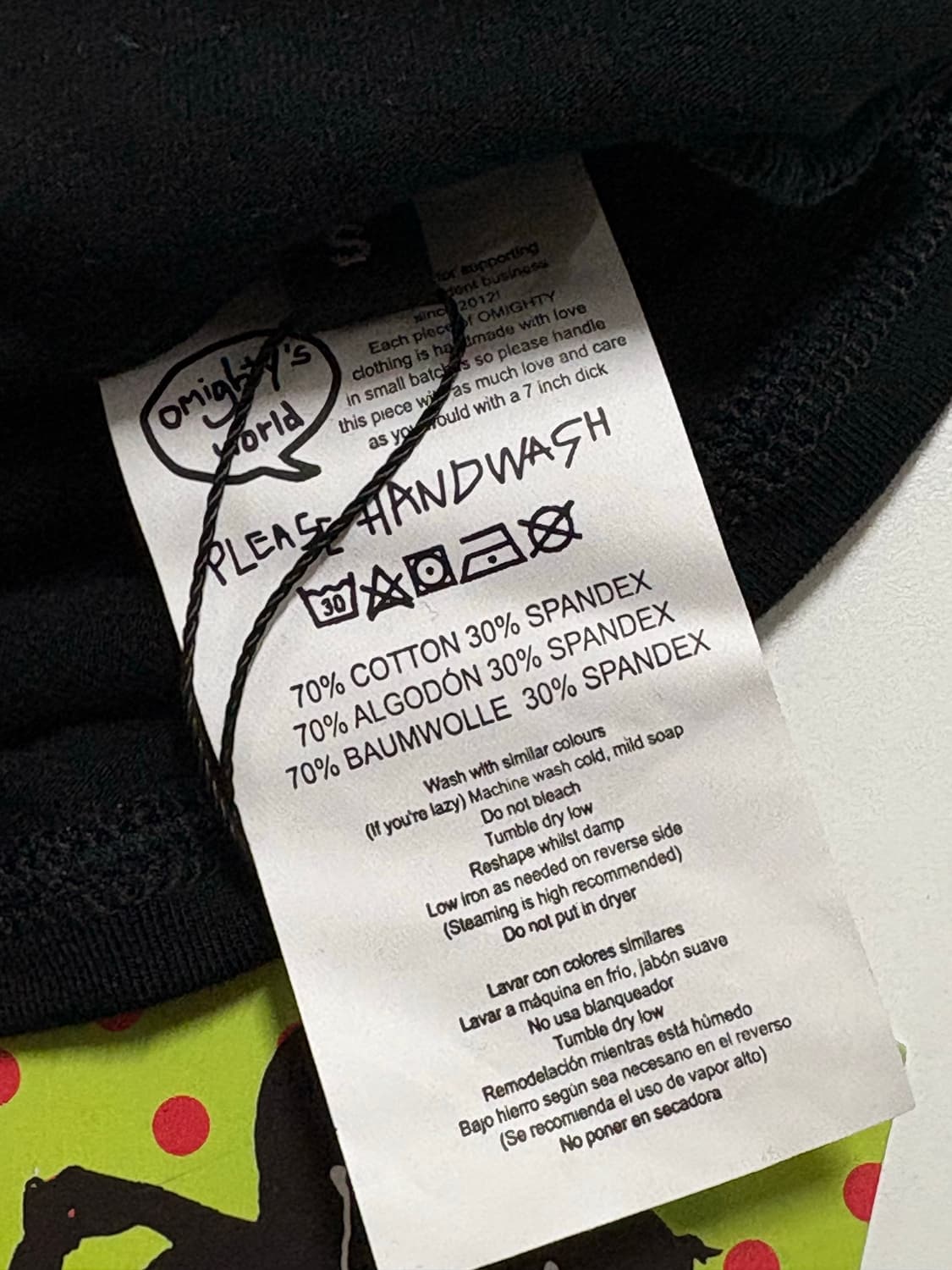 Omighty AHOY MICRO SHORT IN BLACK 블랙 쇼츠 상품이미지4