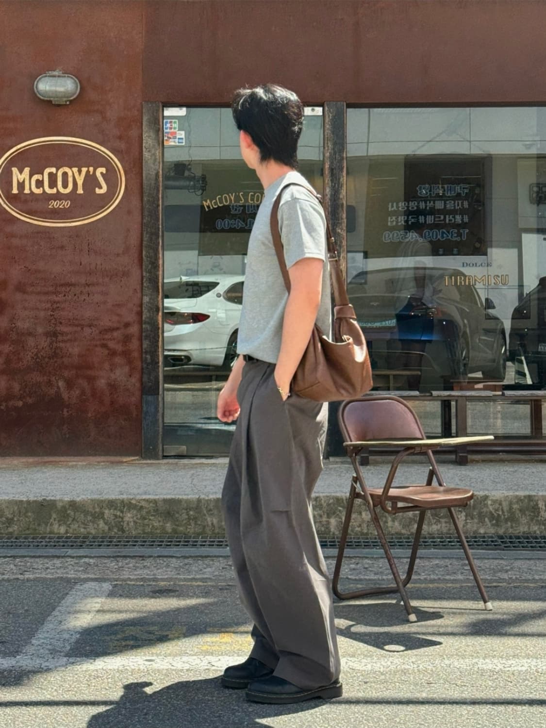 커브드 코튼 팬츠 판매합니다. 상품이미지2