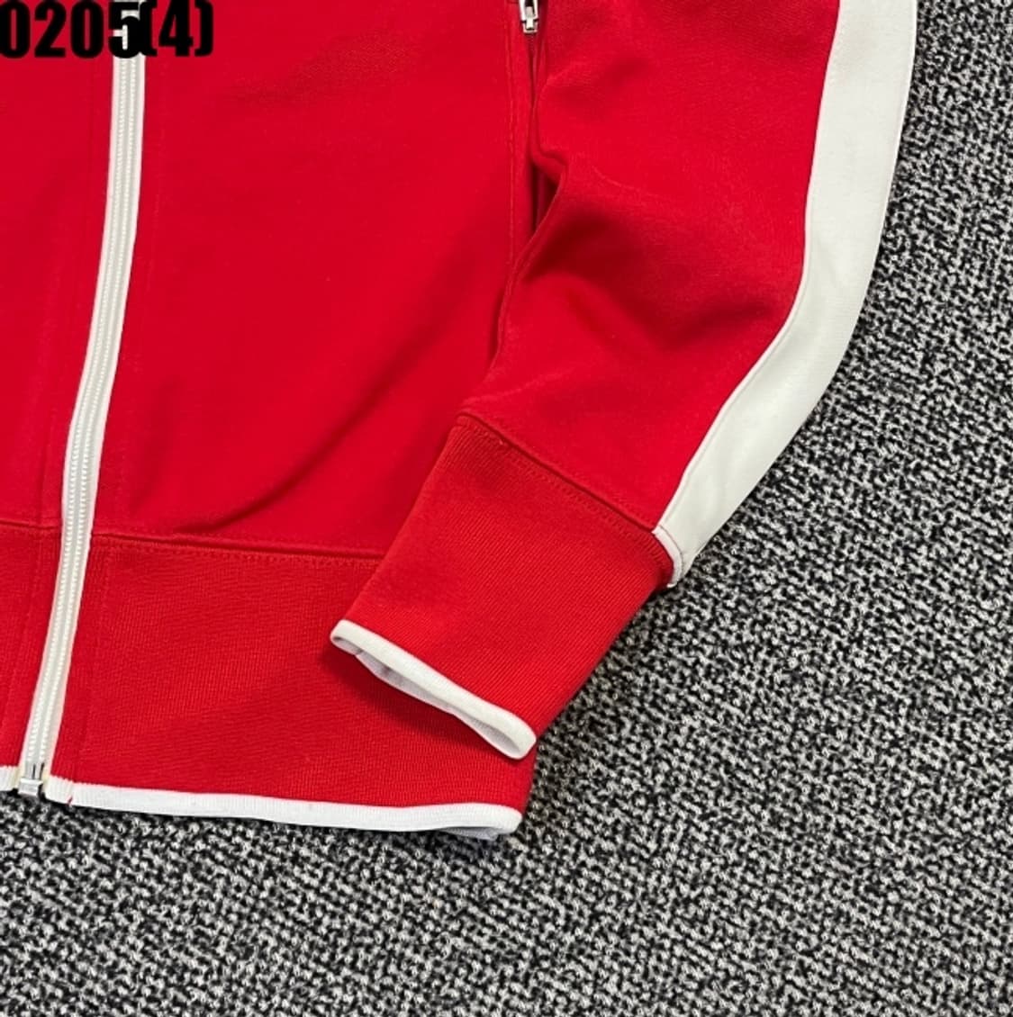 [S/80] 나이키 키즈 여성 레드 트랙탑 집업 자켓 0205(4) 상품이미지3