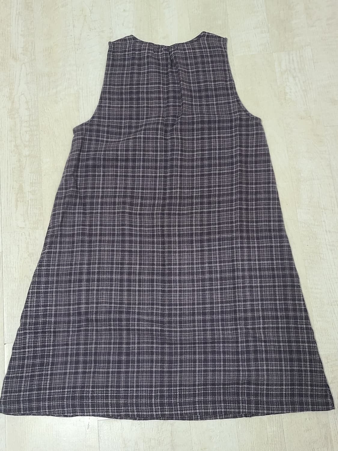 나시 체크 원피스 상품이미지4