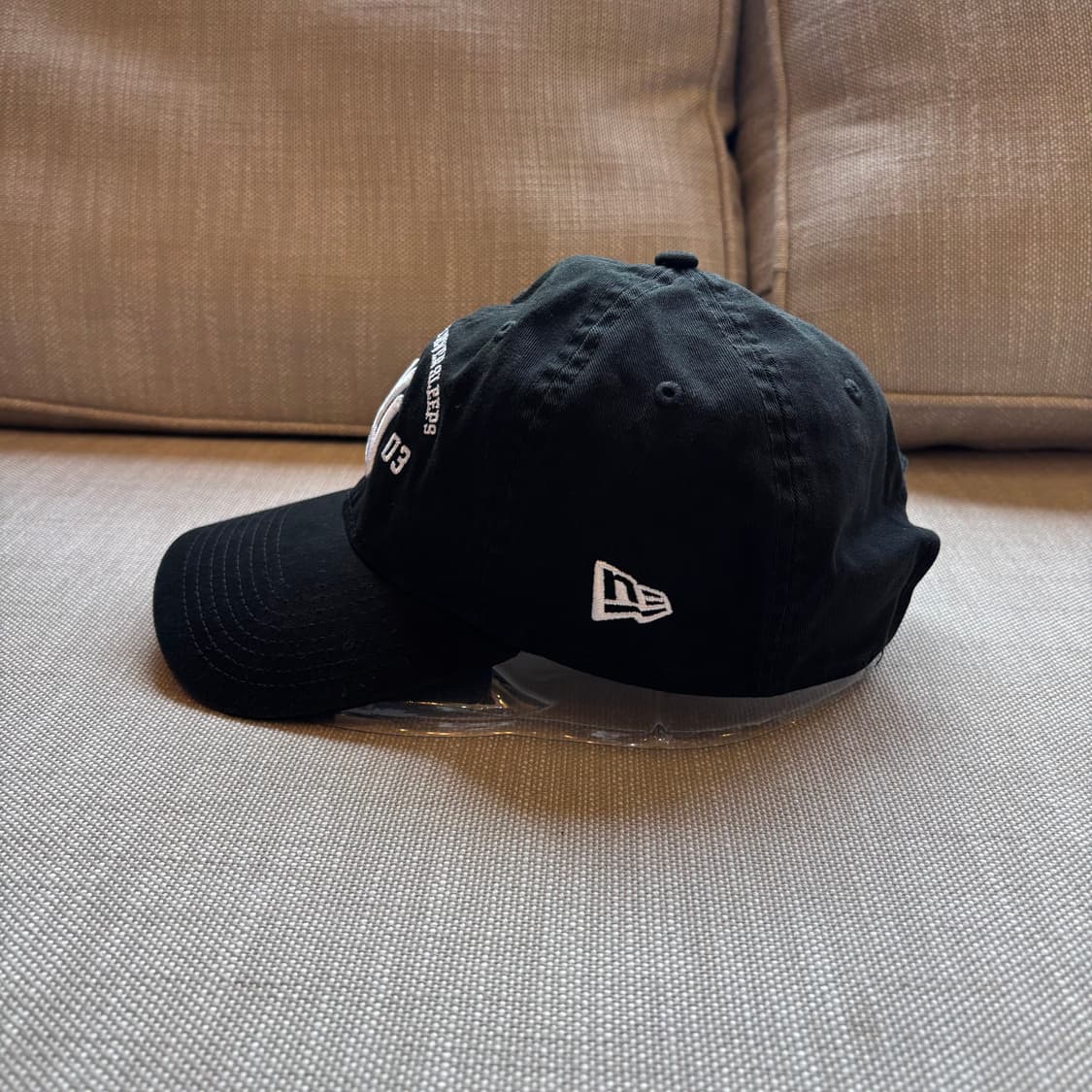 뉴에라 뉴욕 양키스 블랙 볼캡 (남여공용) 상품이미지3