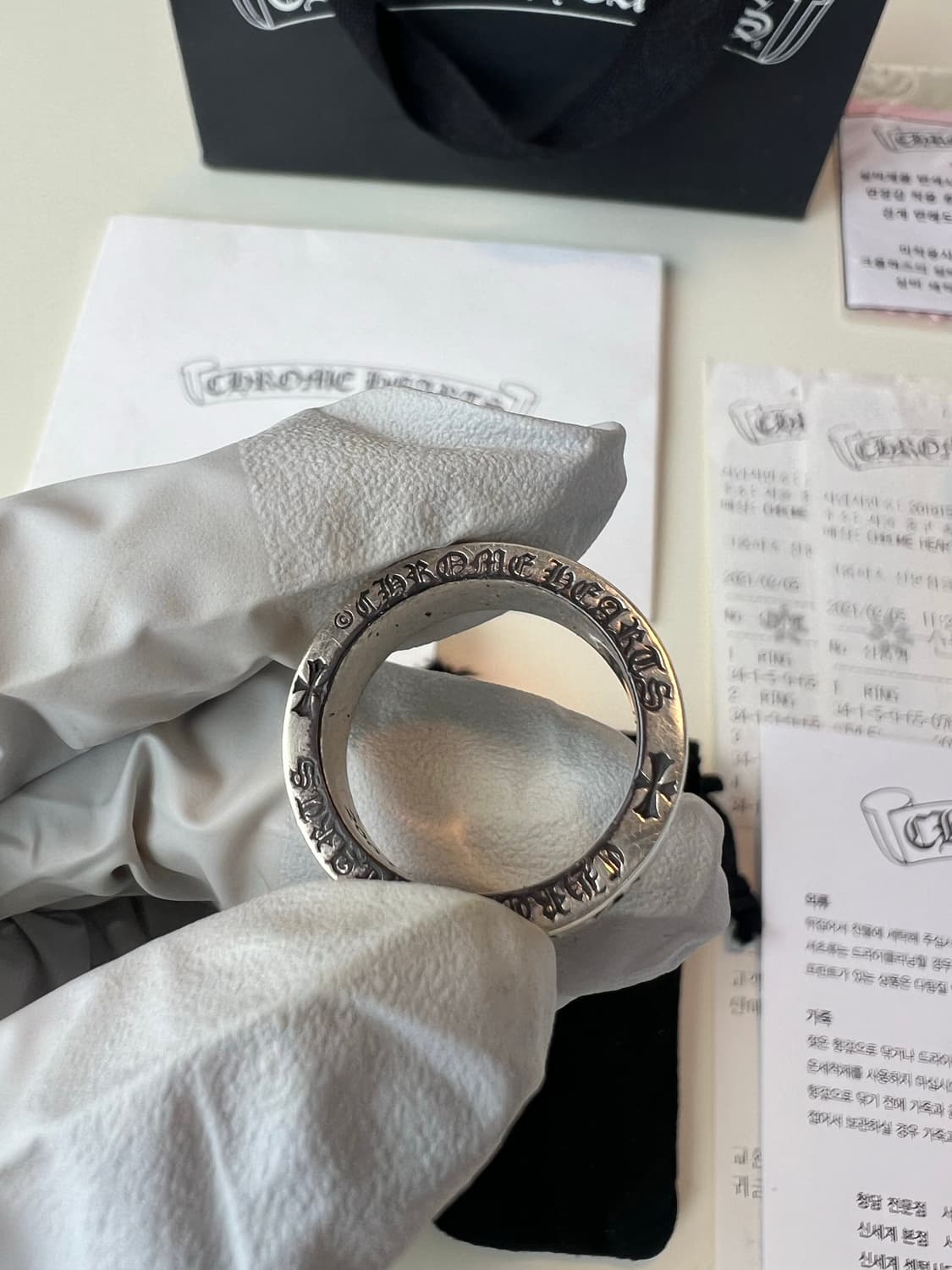 [us8.5] 크롬하츠 포에버링 상품이미지2