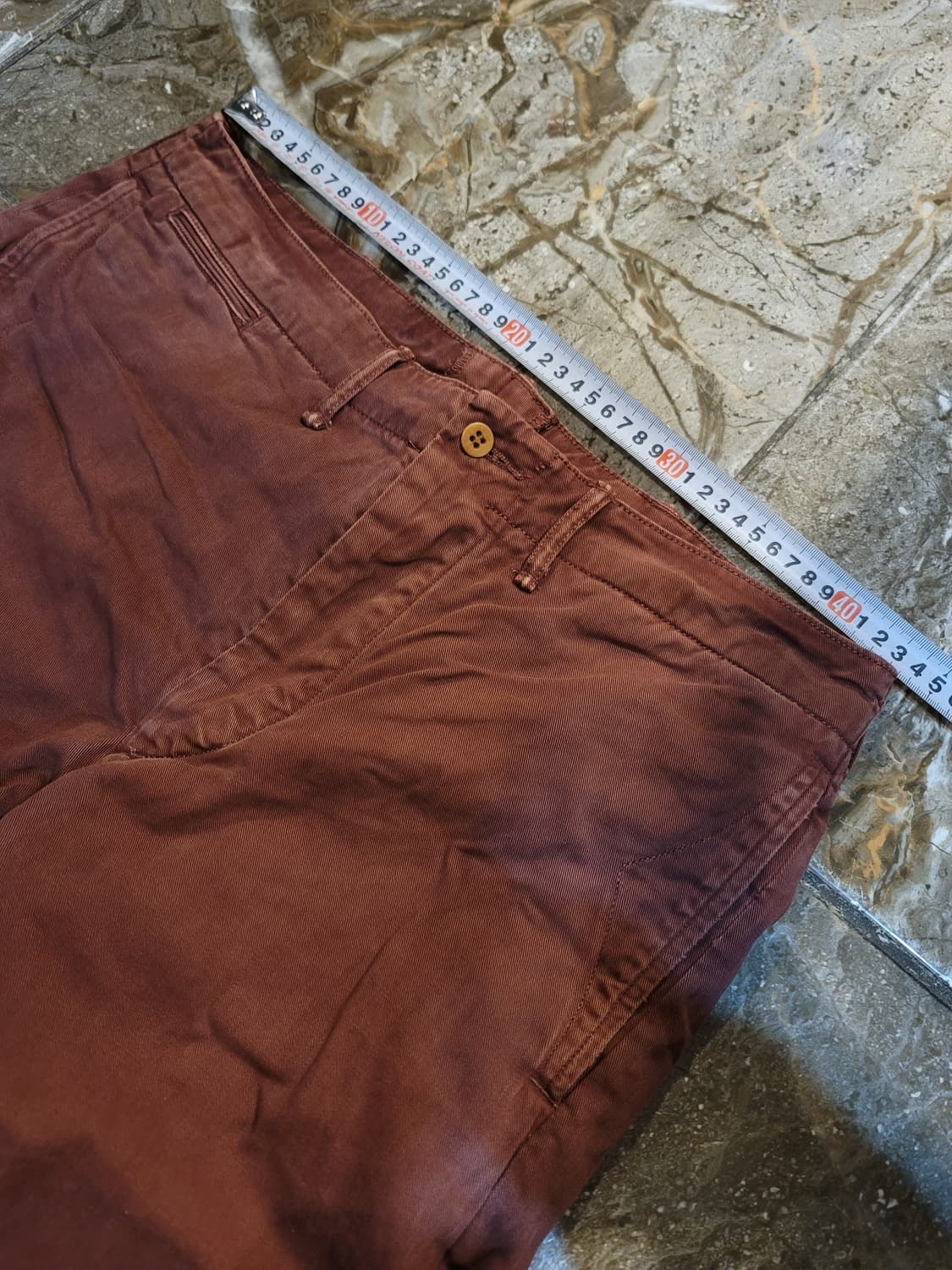 더블알엘 버건디 치노팬츠  상품이미지5