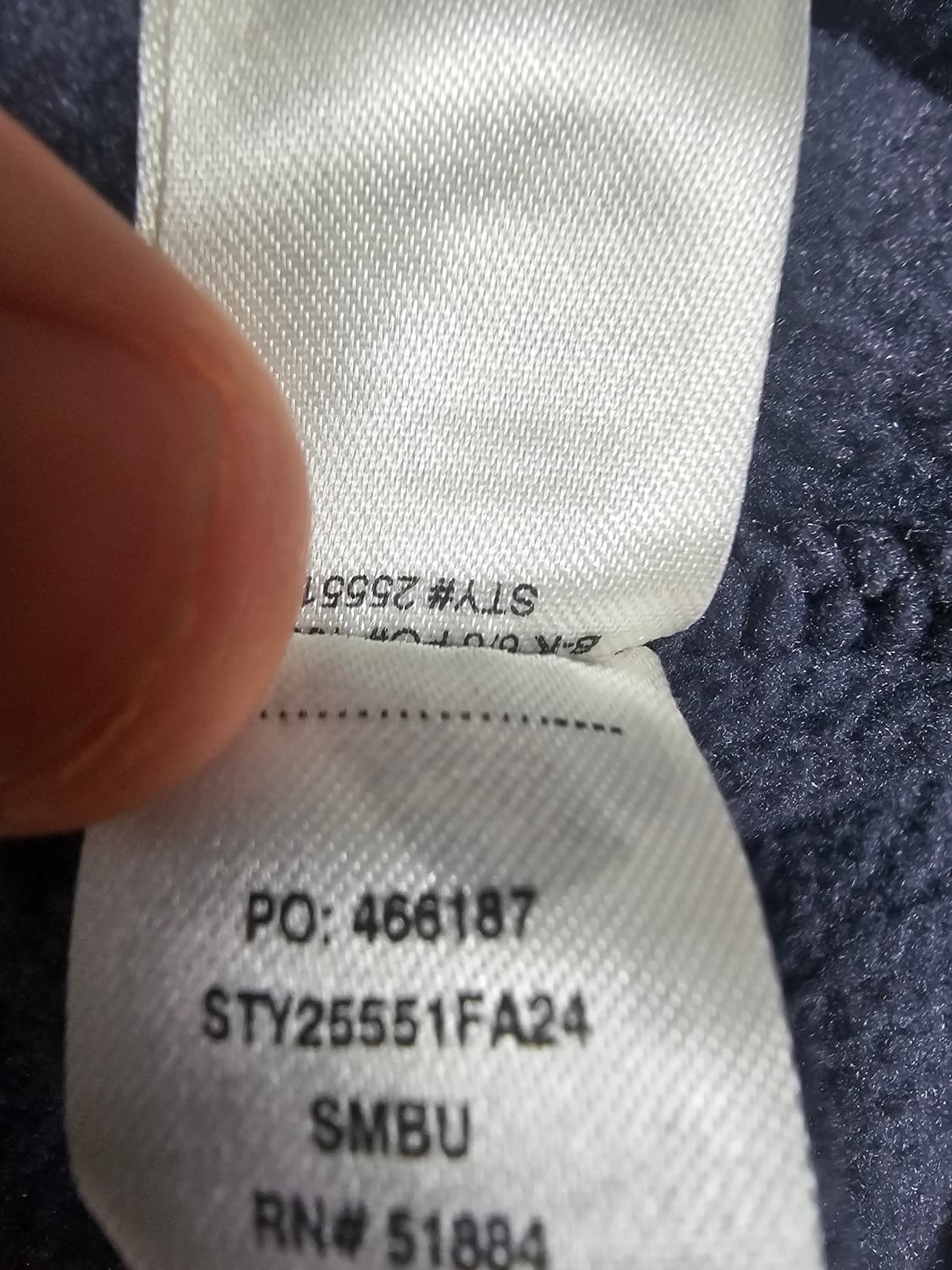 파타고니아 신칠라 M 버니쉬드 레드 스몰더 블루 상품이미지2