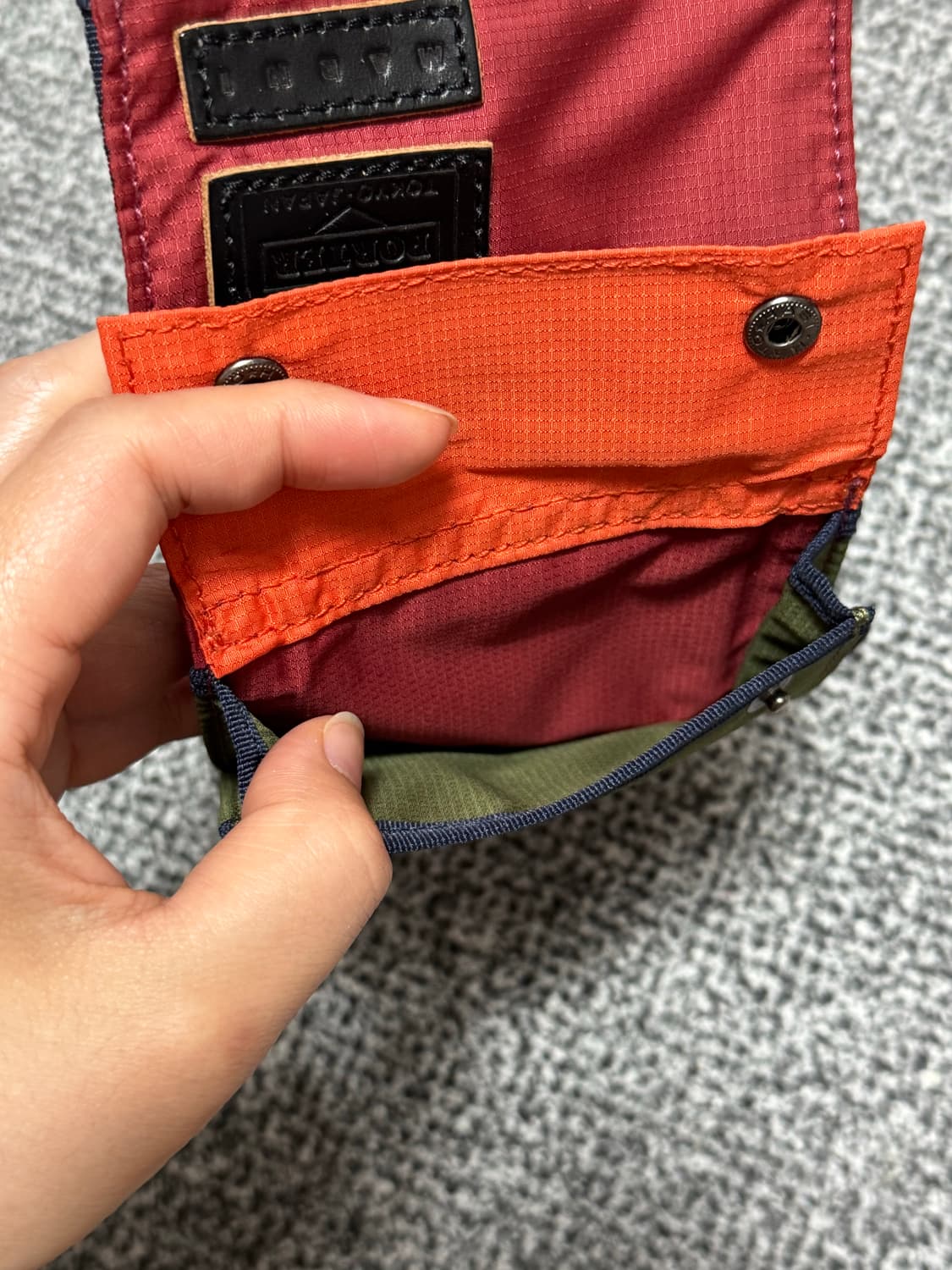 요시다포터X마르니 콜라보 카드지갑 상품이미지6