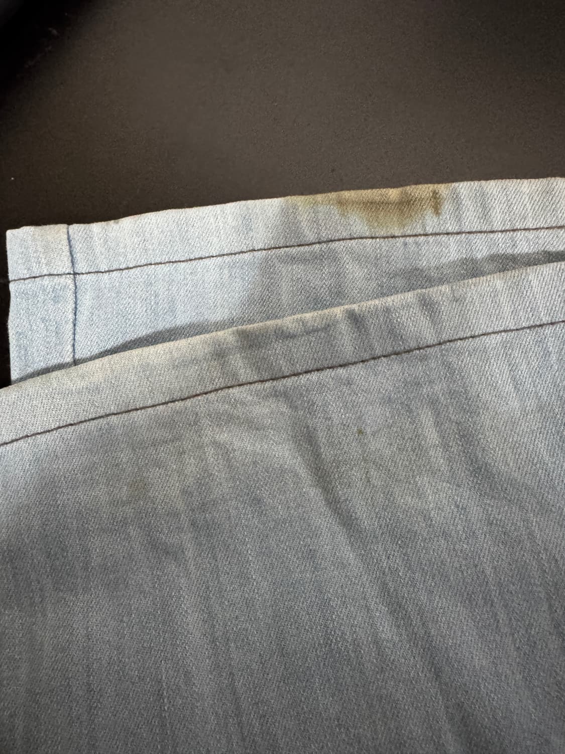 여성 SI 에스아이 빈티지 워싱 연청 부츠컷 데님팬츠 상품이미지4