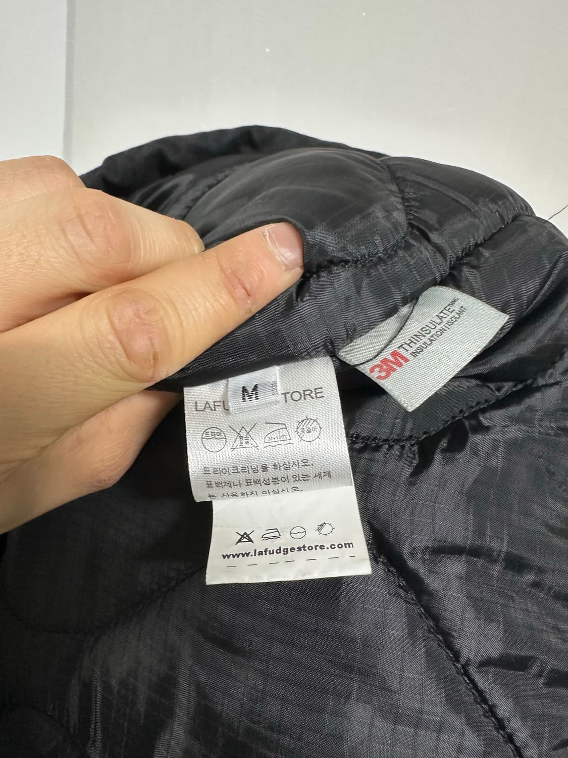 라퍼지스토어 피쉬테일 크롭 파카 상품이미지4