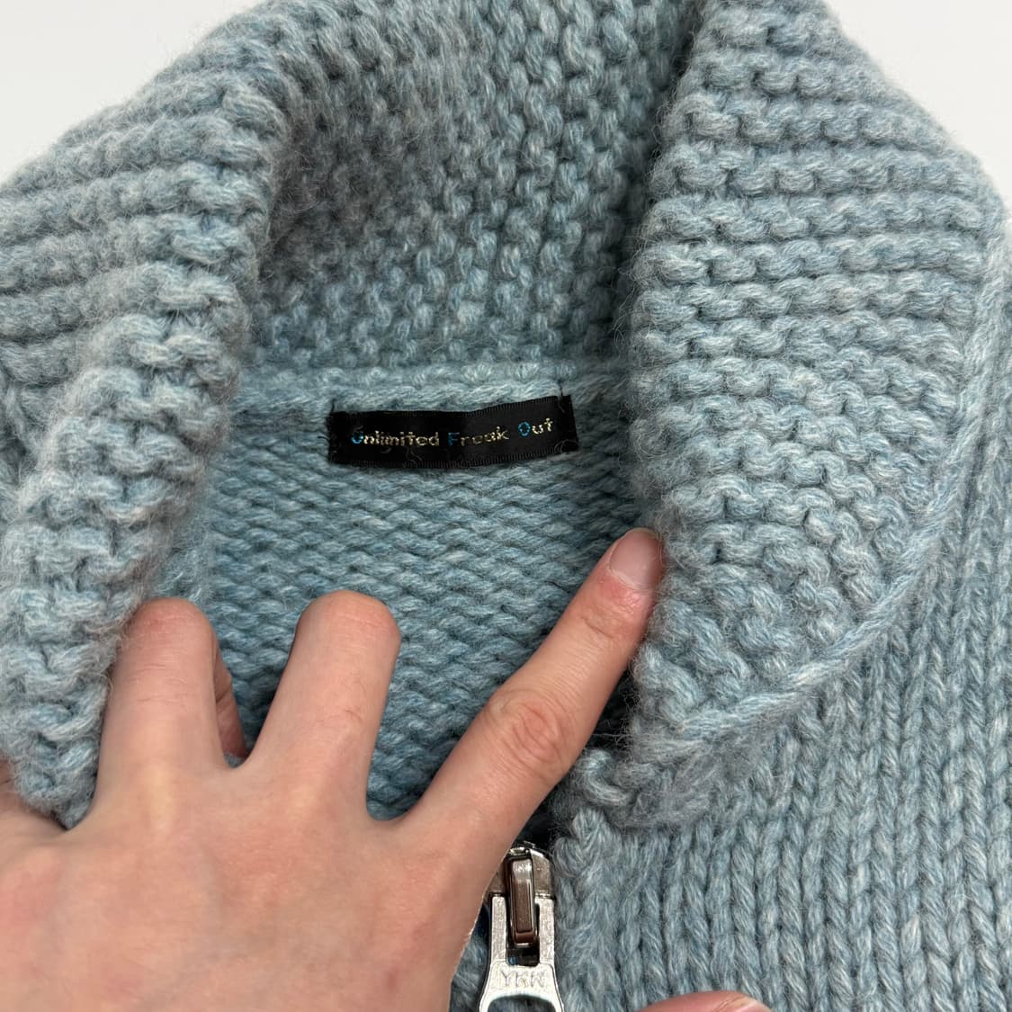 도쿄 UFO 헤비울 사커 코위찬 니트  상품이미지5