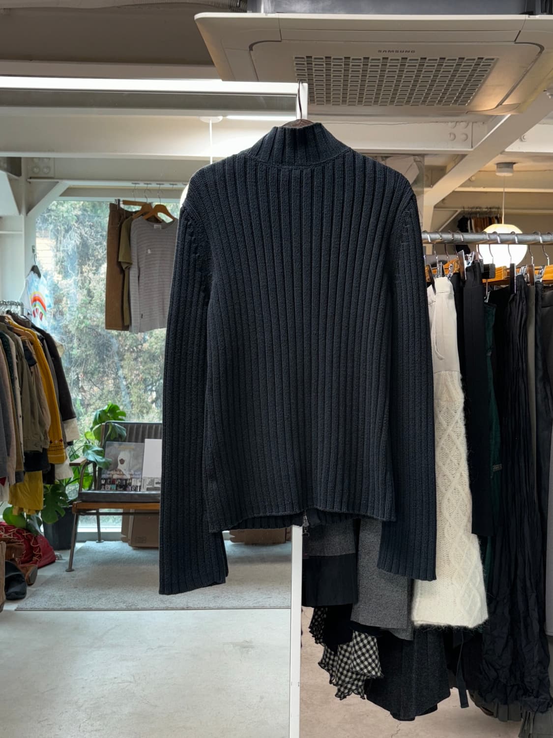 Dkny 니트 집업 자켓 상품이미지2